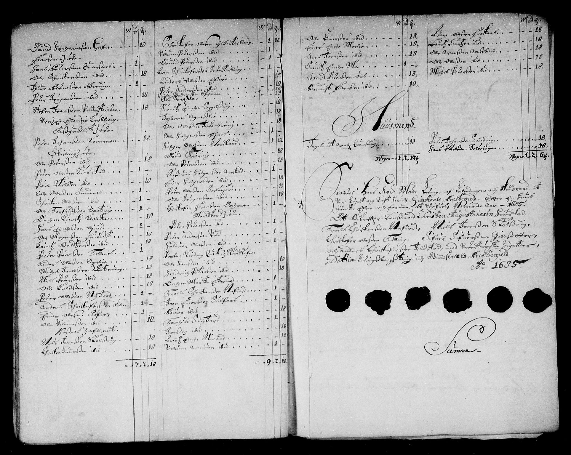 Rentekammeret inntil 1814, Reviderte regnskaper, Stiftamtstueregnskaper, Trondheim stiftamt og Nordland amt, AV/RA-EA-6044/R/Rg/L0082: Trondheim stiftamt og Nordland amt, 1685