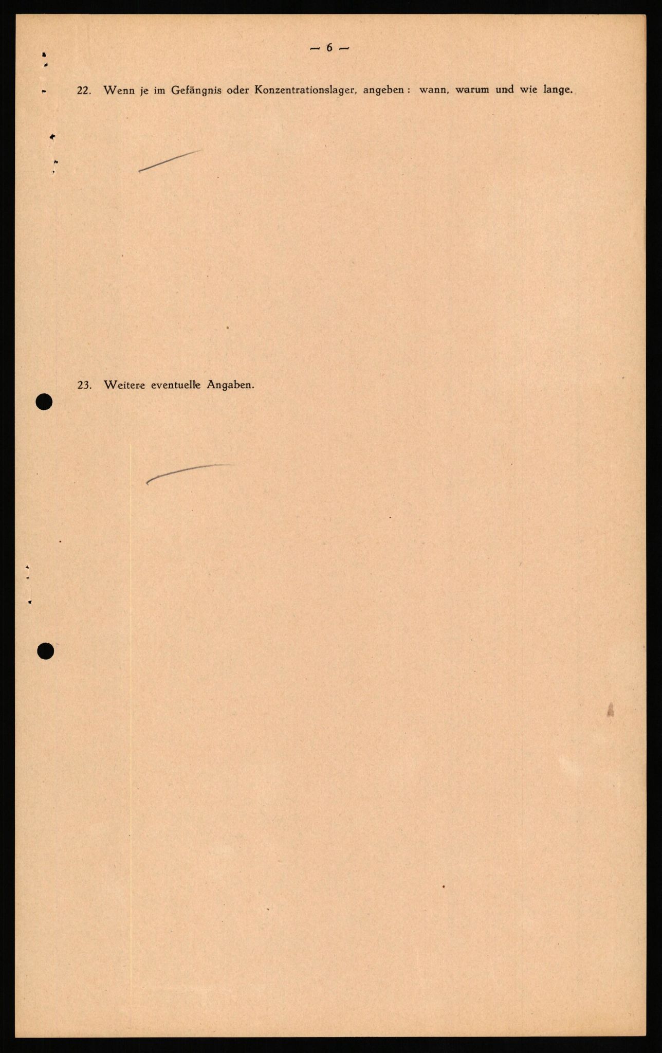 Forsvaret, Forsvarets overkommando II, RA/RAFA-3915/D/Db/L0028: CI Questionaires. Tyske okkupasjonsstyrker i Norge. Tyskere., 1945-1946, s. 265