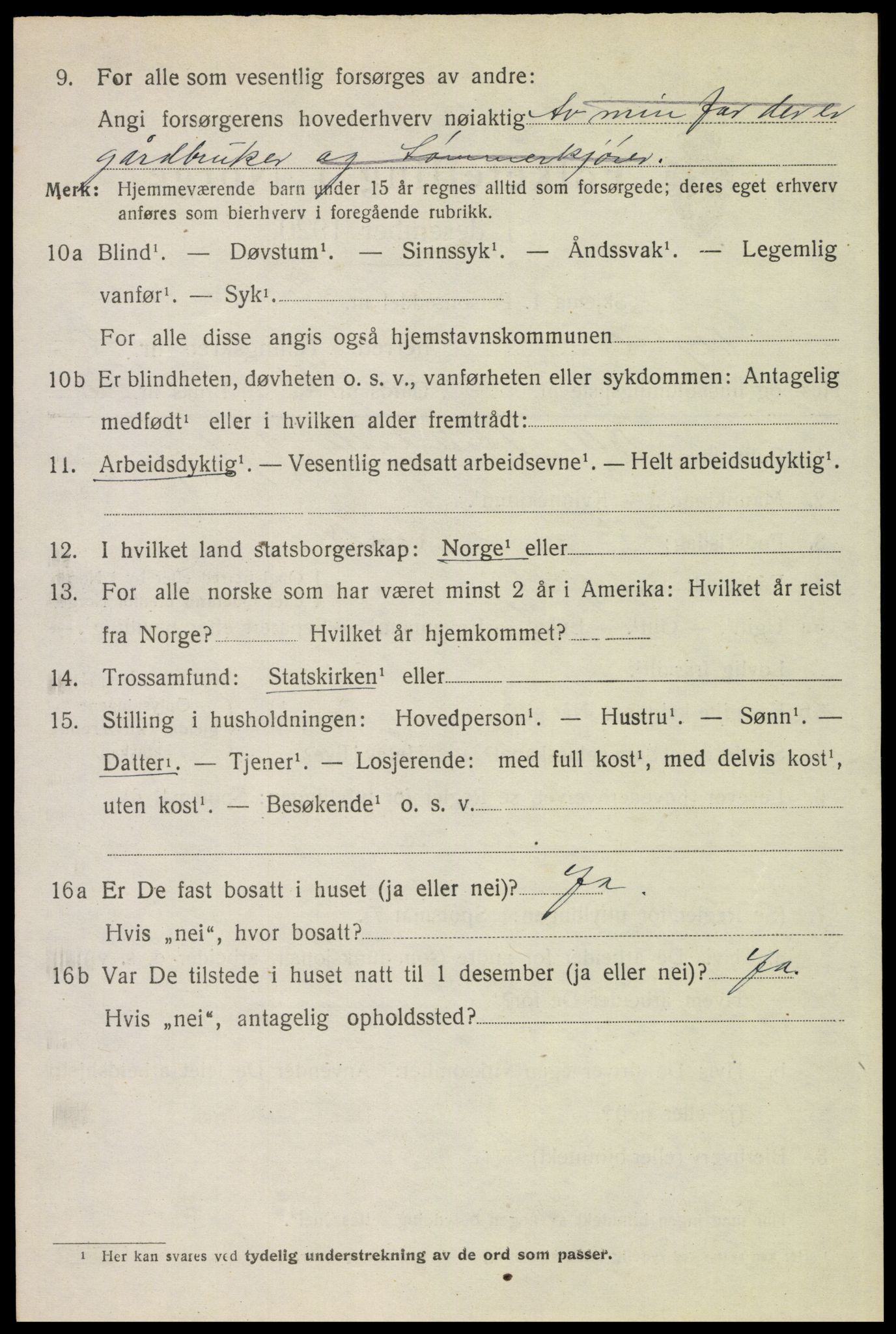 SAH, Folketelling 1920 for 0428 Trysil herred, 1920, s. 15982