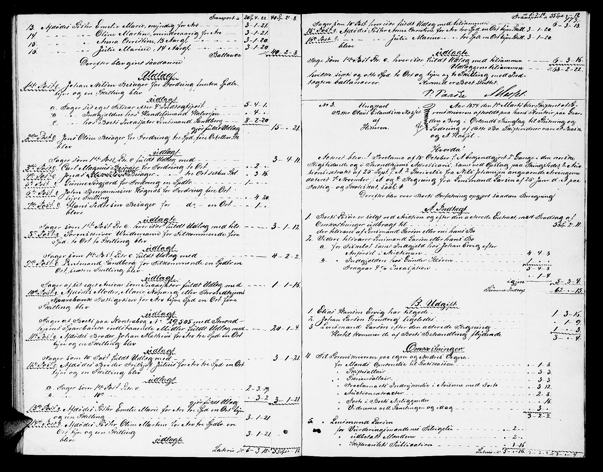 Fosen sorenskriveri, SAT/A-1107/1/3/3A/L0025: Skifteutlodnings protokoll 4, 1867-1874, s. 473