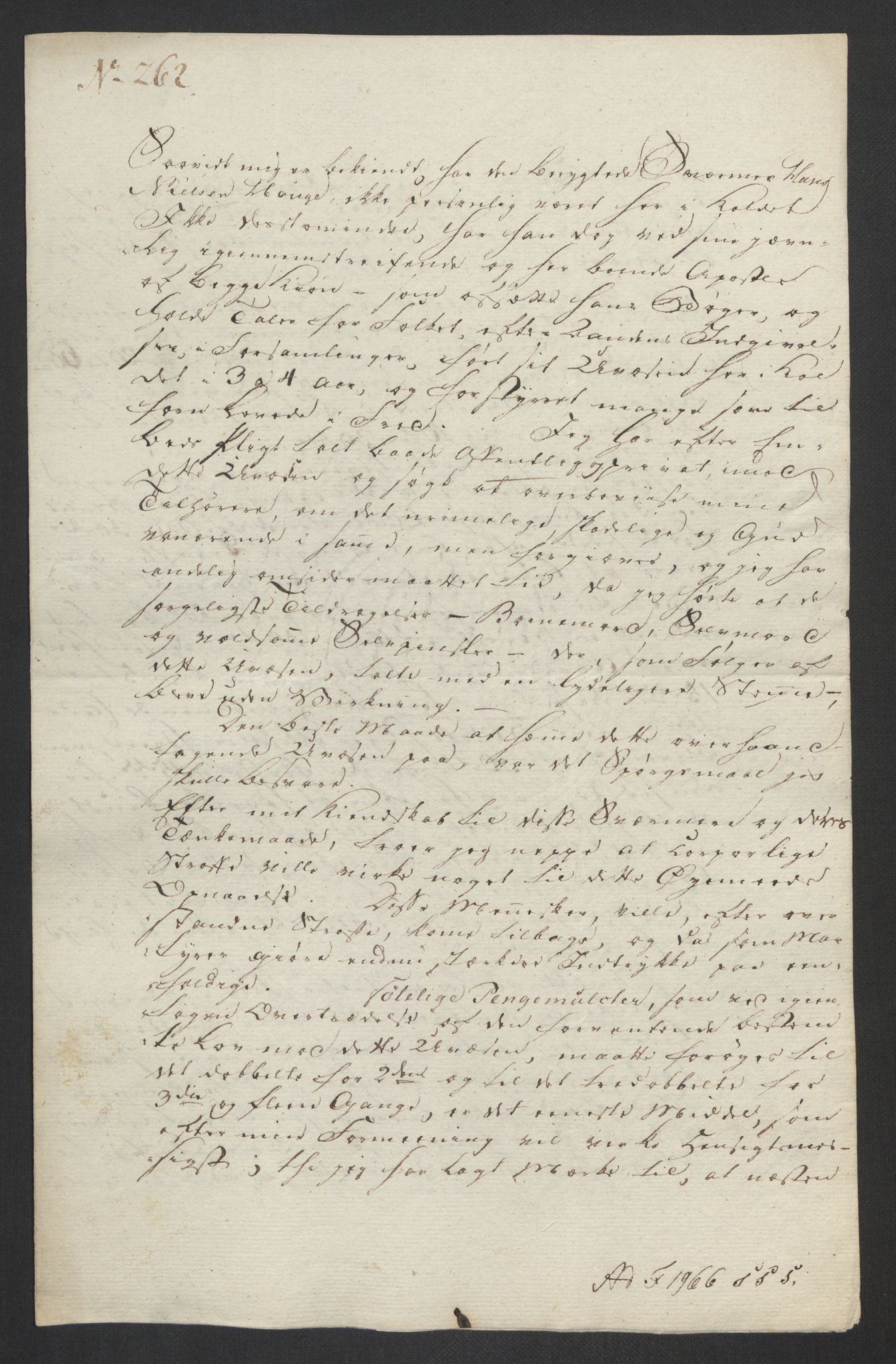 Justisdepartementet, Kommisjon i saken mot Hans Nielsen Hauge 1804, AV/RA-S-1151/D/L0003: Hans Nielsen Hauges sak, 1813, s. 558