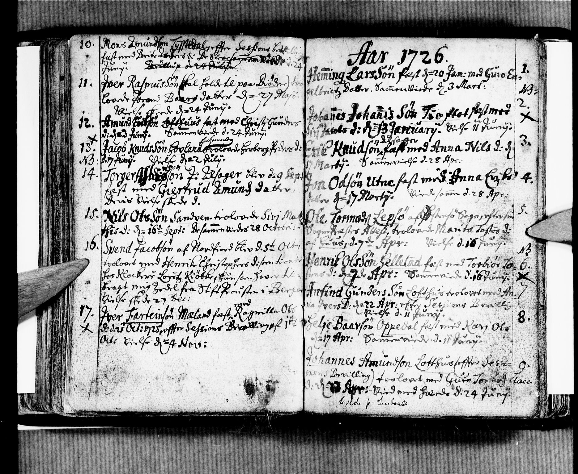 Ullensvang sokneprestembete, AV/SAB-A-78701/H/Haa: Ministerialbok nr. A 2, 1669-1732