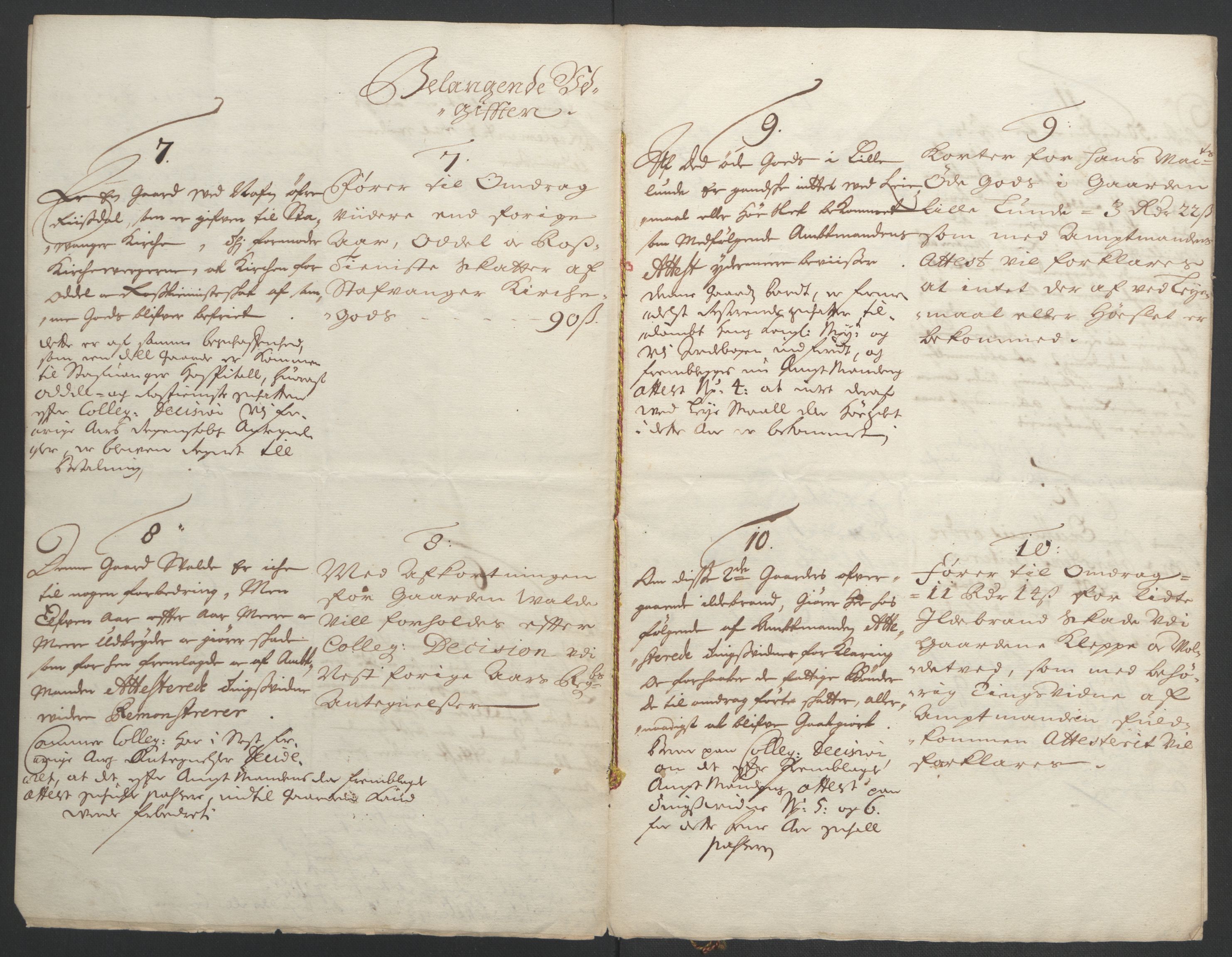 Rentekammeret inntil 1814, Reviderte regnskaper, Fogderegnskap, RA/EA-4092/R47/L2857: Fogderegnskap Ryfylke, 1694-1696, s. 80