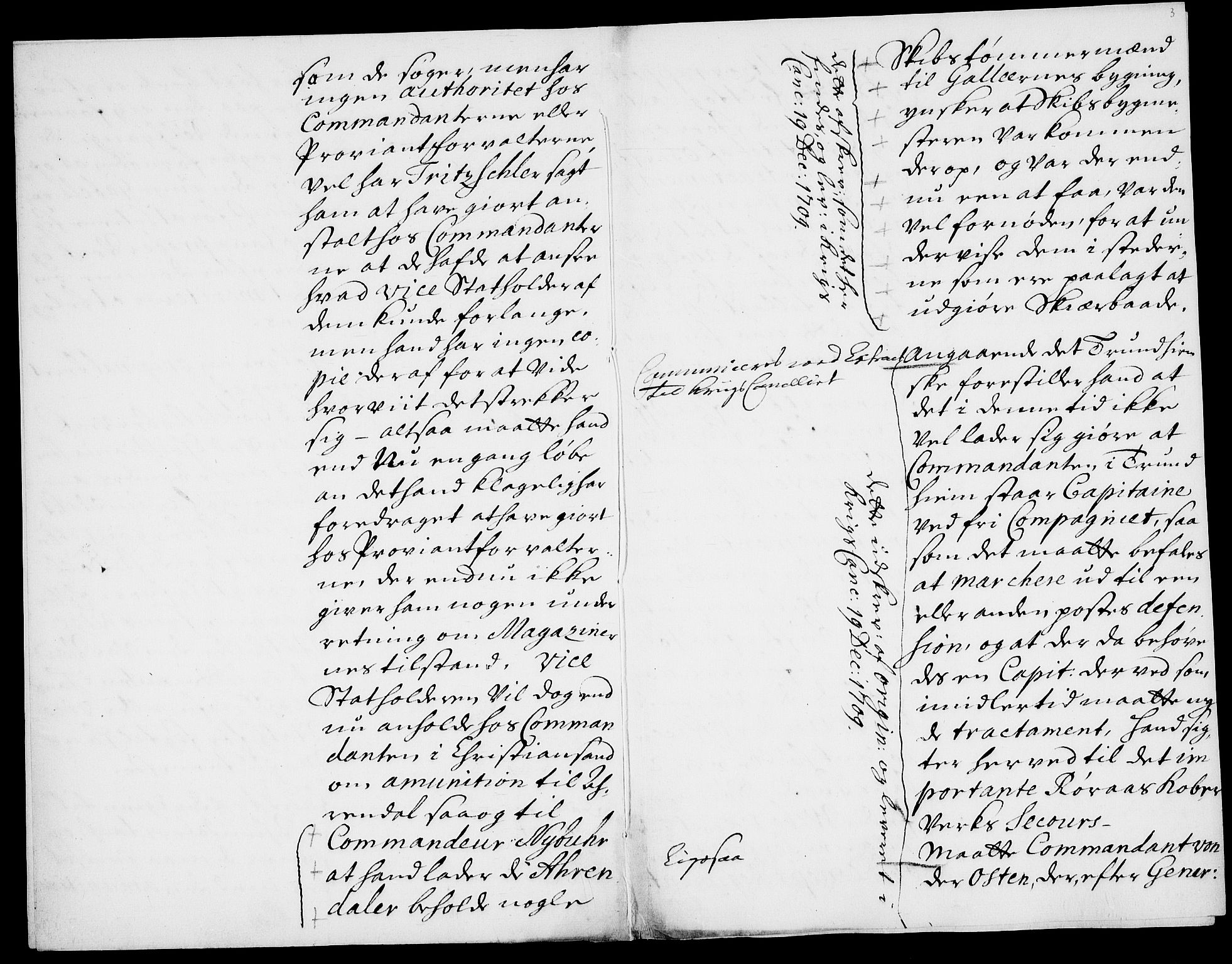 Danske Kanselli, Skapsaker, AV/RA-EA-4061/F/L0089: Skap 15, pakke 259, litra G-S, 1709, s. 11