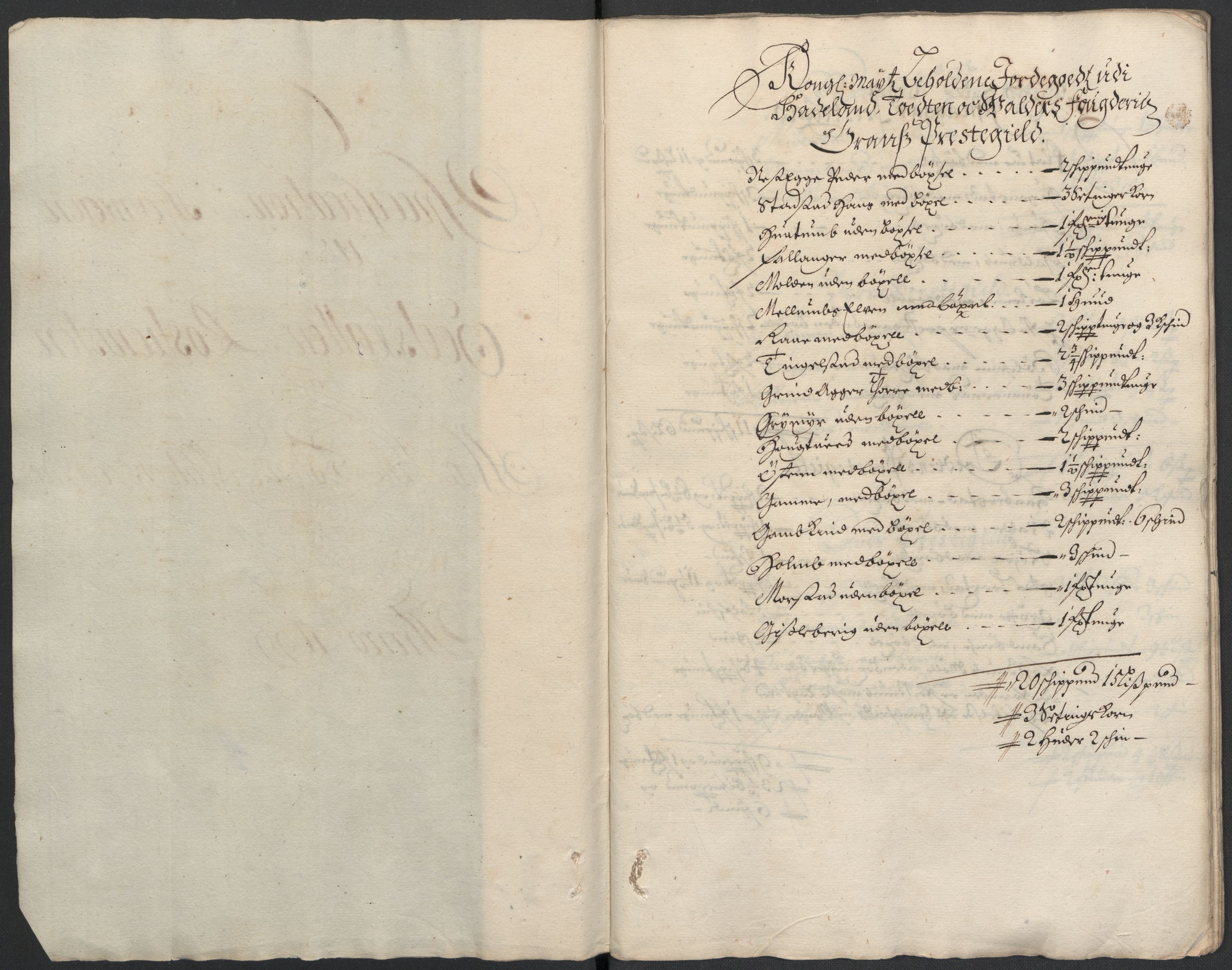 Rentekammeret inntil 1814, Reviderte regnskaper, Fogderegnskap, RA/EA-4092/R18/L1297: Fogderegnskap Hadeland, Toten og Valdres, 1699, s. 398