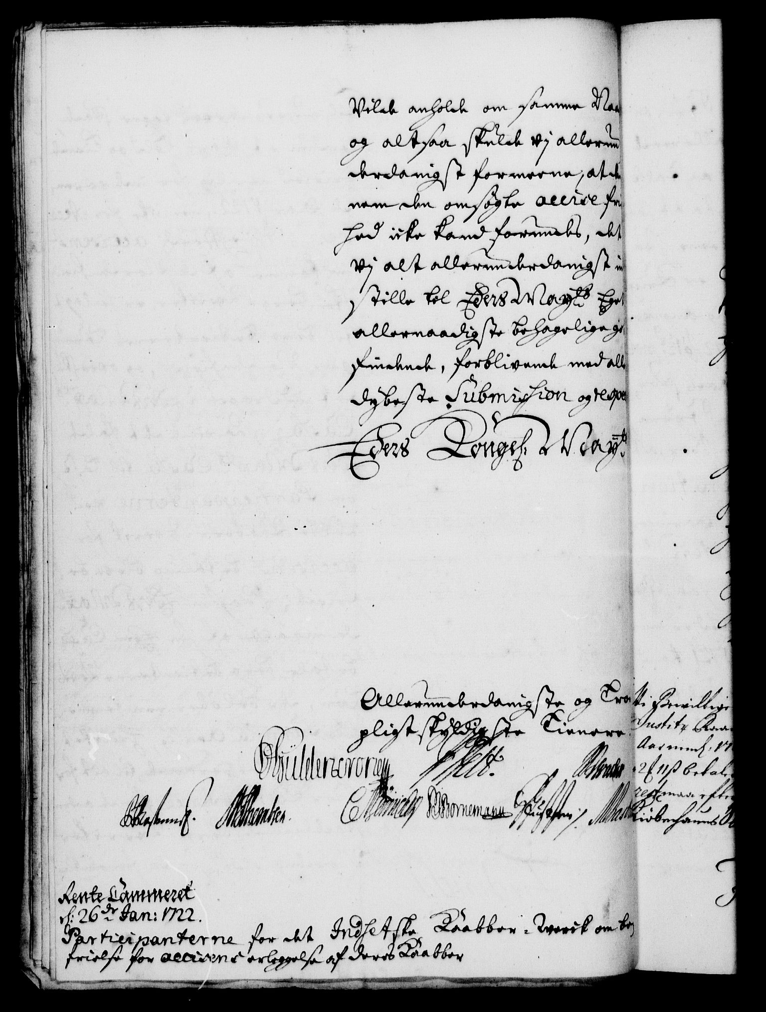 Rentekammeret, Kammerkanselliet, RA/EA-3111/G/Gf/Gfa/L0005: Norsk relasjons- og resolusjonsprotokoll (merket RK 52.5), 1722, s. 79