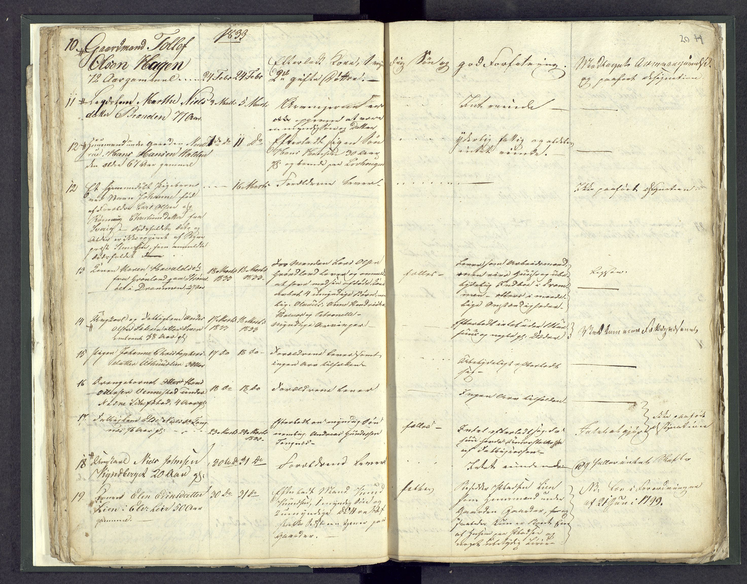 Østerdalen sorenskriveri, AV/SAH-TING-032/J/Jd/L0003: Dødsfallsjournal, 1829-1834, s. 20
