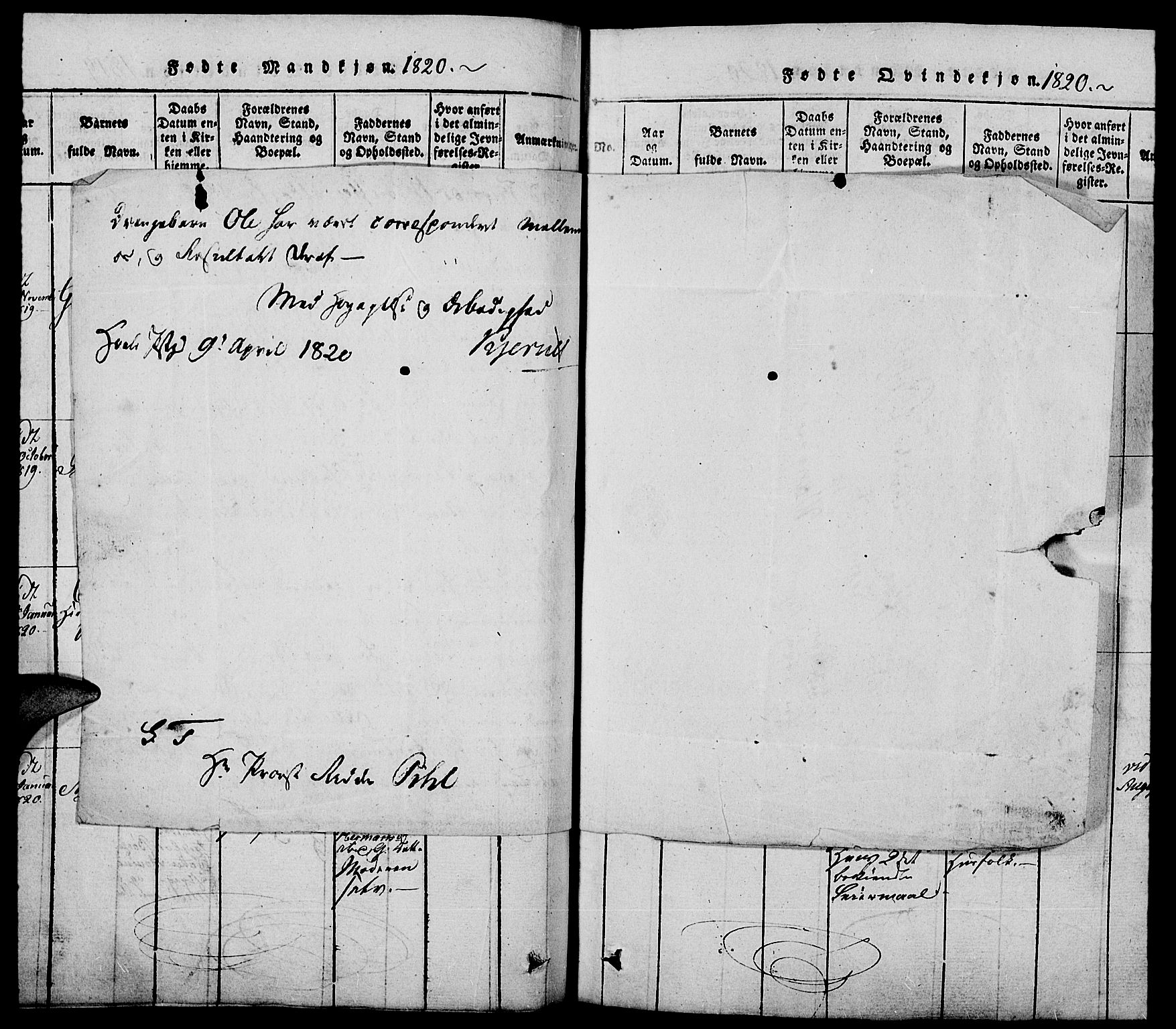 Vang prestekontor, Hedmark, AV/SAH-PREST-008/H/Ha/Haa/L0008: Ministerialbok nr. 8, 1815-1826, s. 89-90