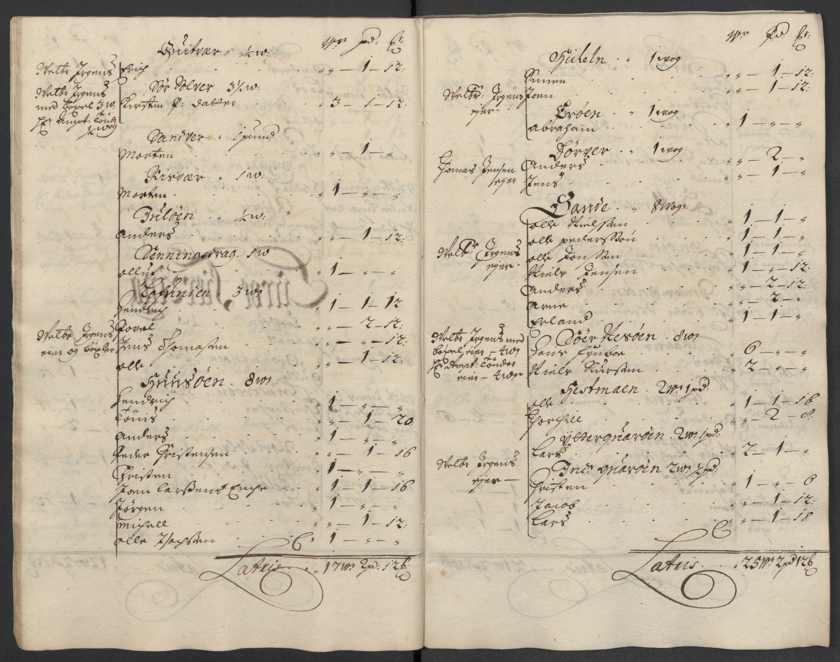 Rentekammeret inntil 1814, Reviderte regnskaper, Fogderegnskap, RA/EA-4092/R65/L4506: Fogderegnskap Helgeland, 1697-1698, s. 147