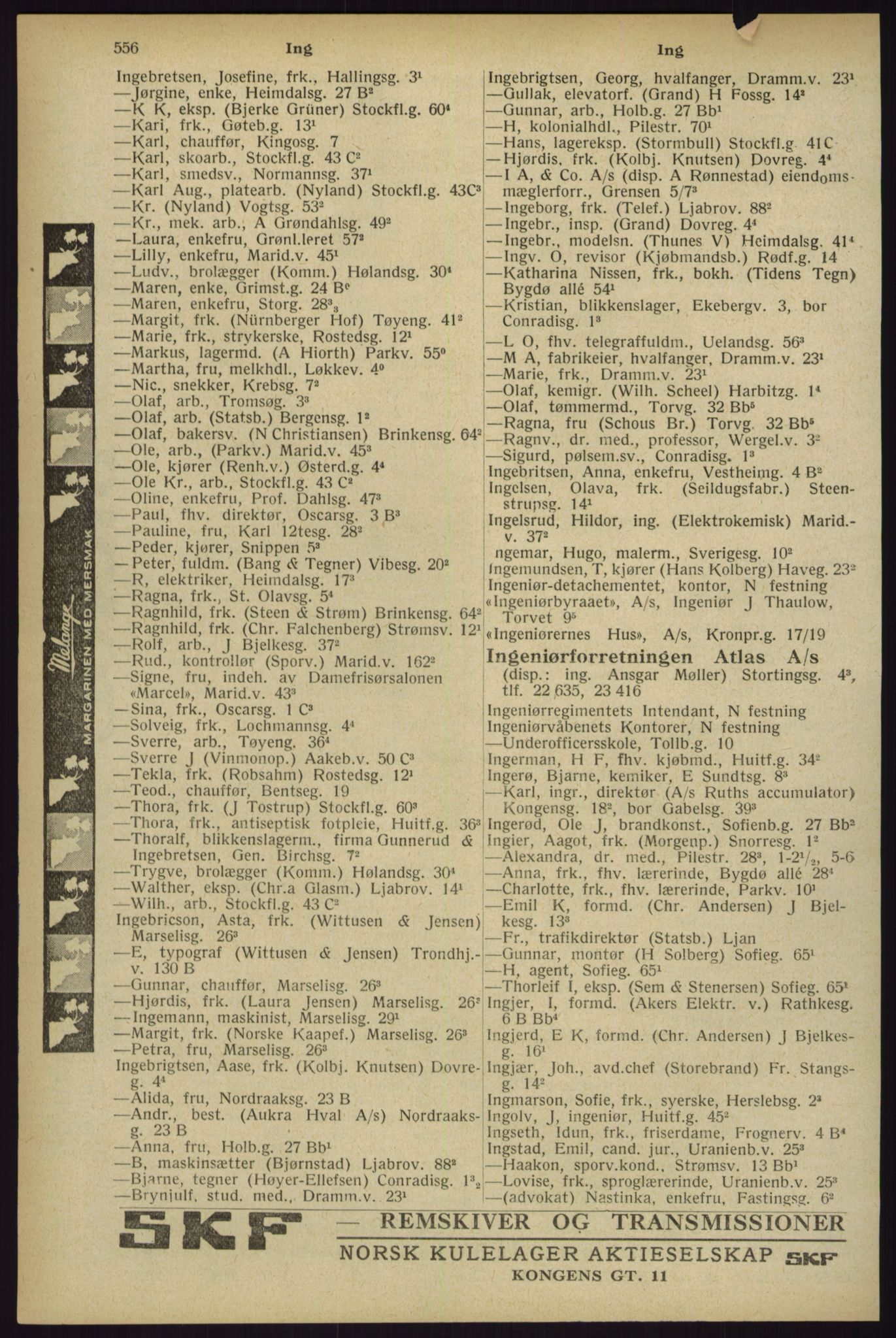 Kristiania/Oslo adressebok, PUBL/-, 1929, s. 556