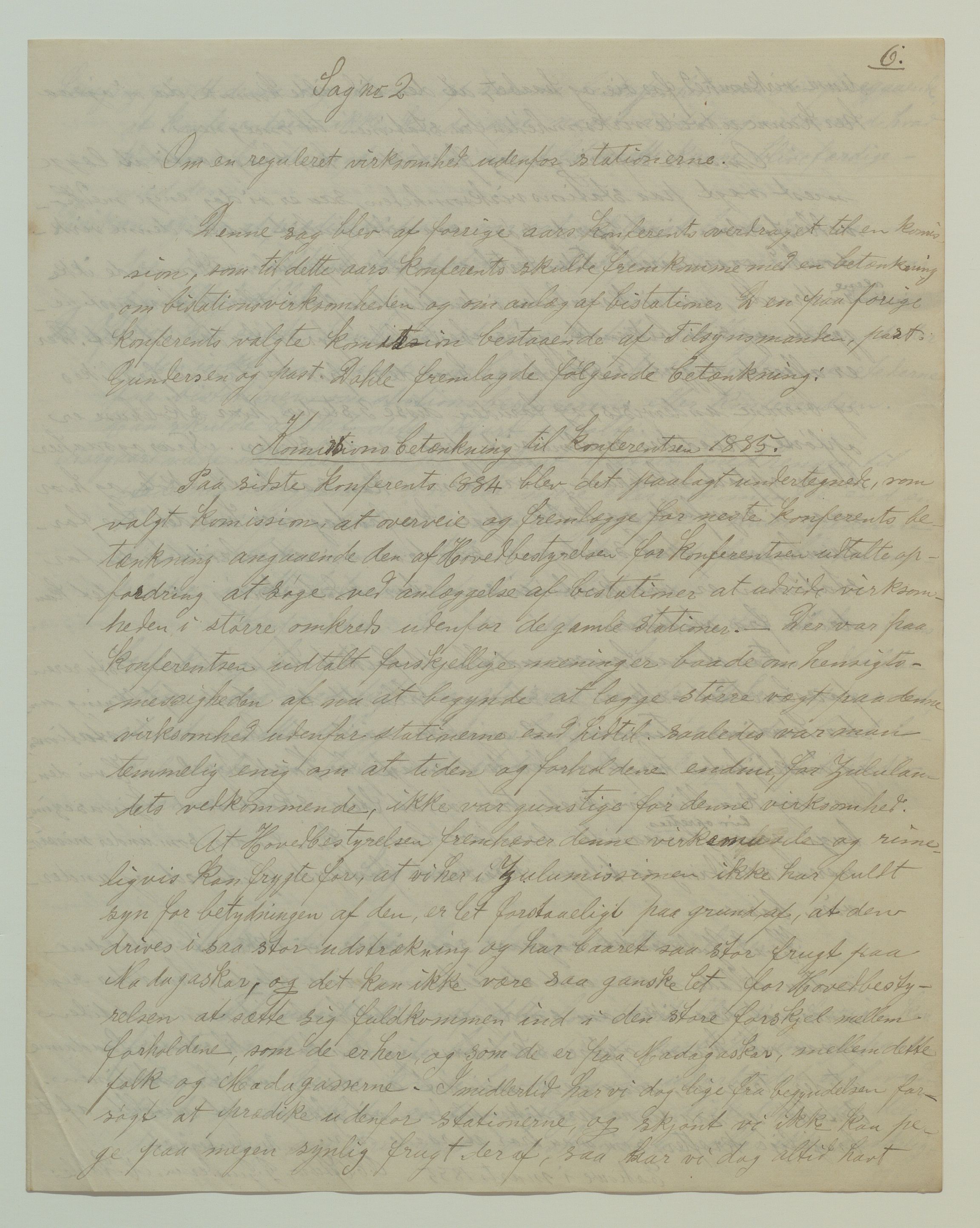 Det Norske Misjonsselskap - hovedadministrasjonen, VID/MA-A-1045/D/Da/Daa/L0036/0010: Konferansereferat og årsberetninger / Konferansereferat fra Sør-Afrika., 1885