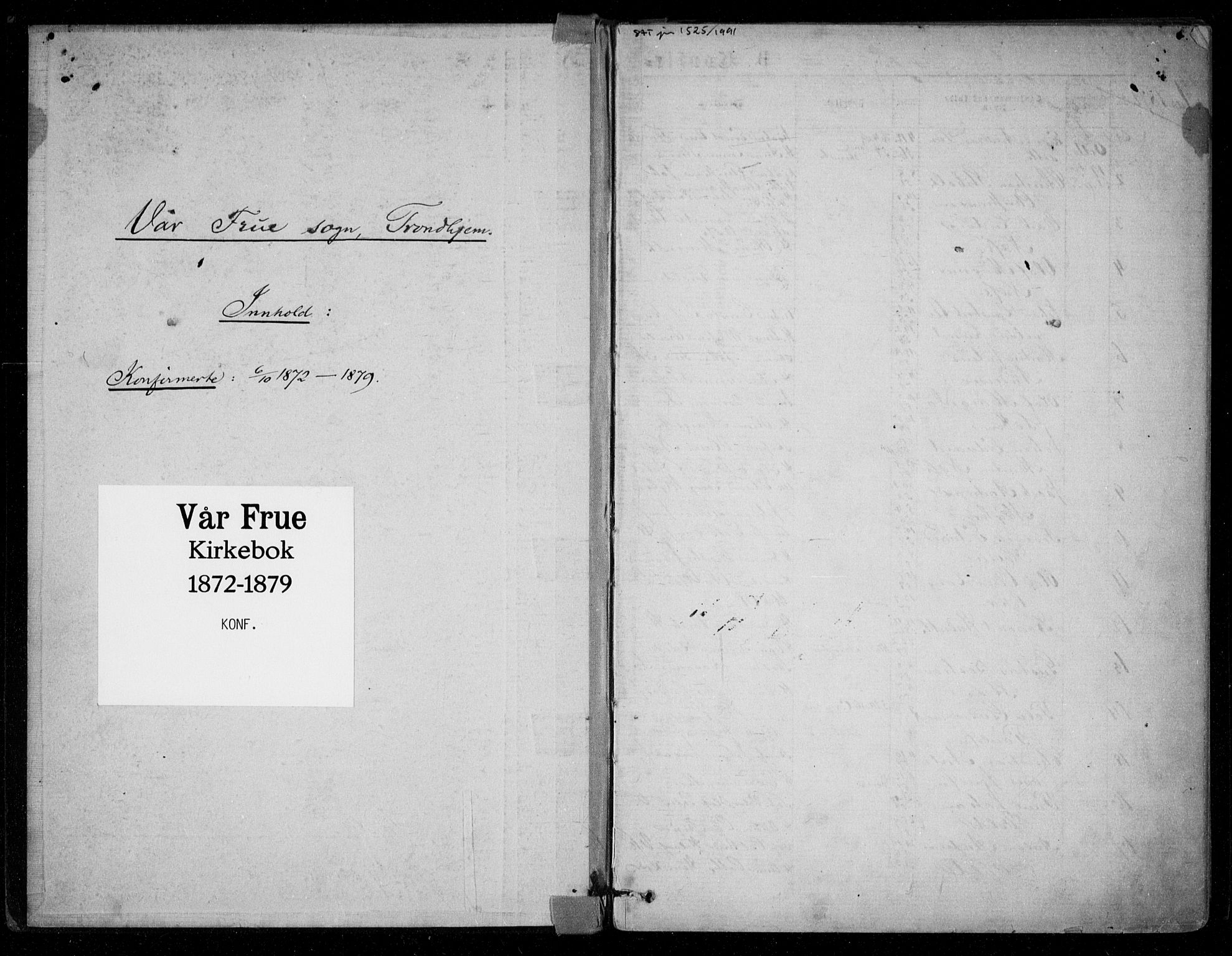 Ministerialprotokoller, klokkerbøker og fødselsregistre - Sør-Trøndelag, AV/SAT-A-1456/602/L0121: Ministerialbok nr. 602A19, 1872-1879