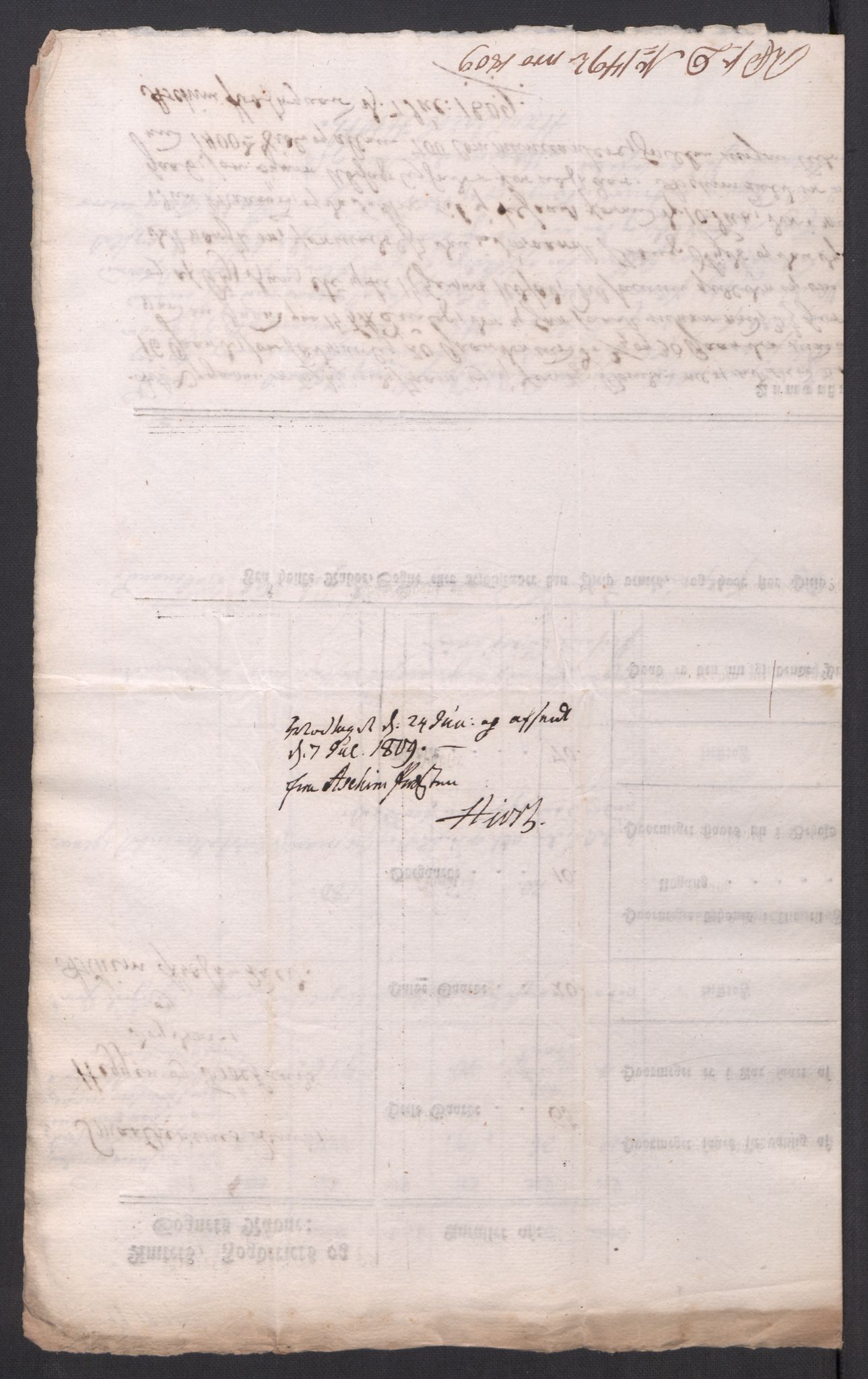 Regjeringskommisjonen 1807-1810, 1. kontor/byrå, RA/EA-2871/Dd/L0014: Kornavl: De utfyldte skjemaer fra sognekommisjonene i Kristiania og Kristiansand stift, 1809, s. 12