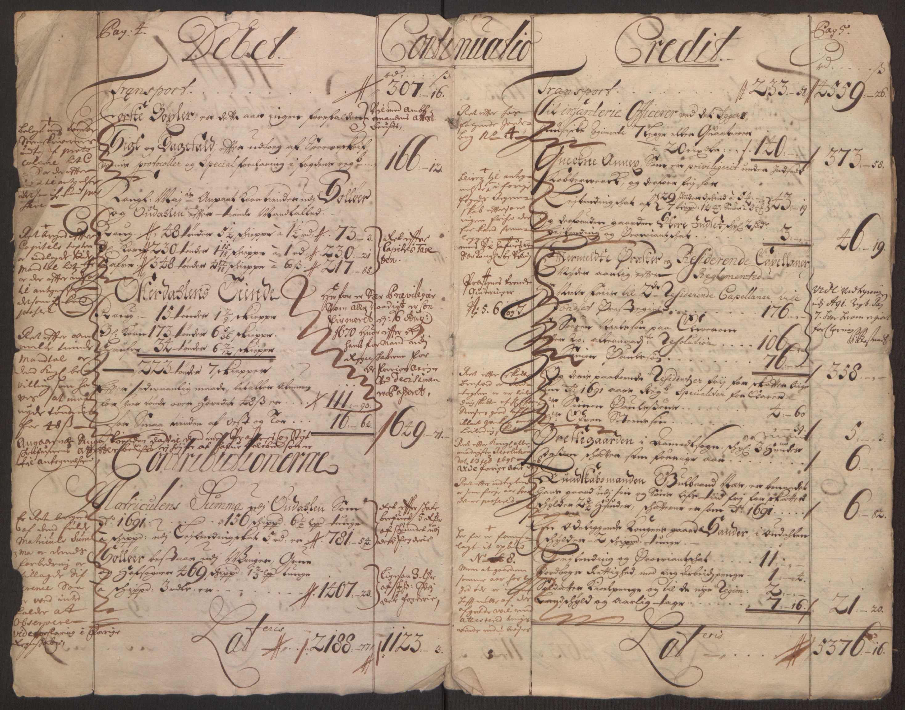 Rentekammeret inntil 1814, Reviderte regnskaper, Fogderegnskap, AV/RA-EA-4092/R13/L0830: Fogderegnskap Solør, Odal og Østerdal, 1692, s. 6