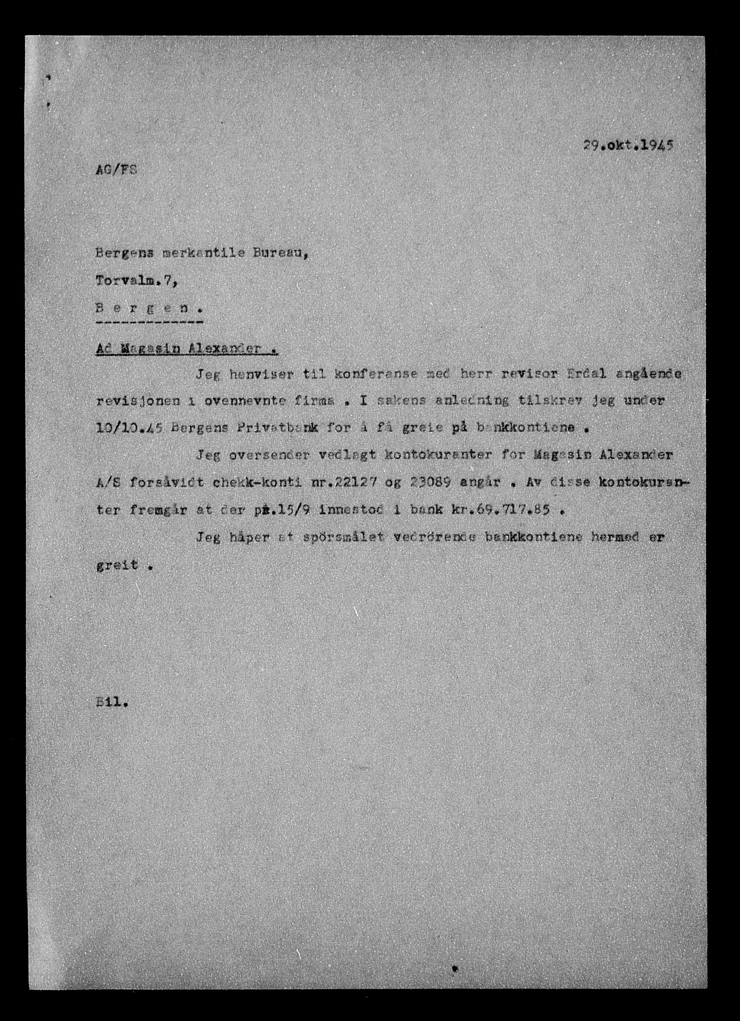 Justisdepartementet, Tilbakeføringskontoret for inndratte formuer, AV/RA-S-1564/H/Hc/Hcd/L0994: --, 1945-1947, s. 35