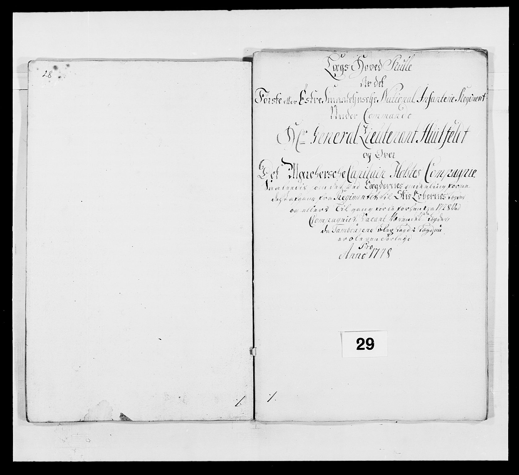 Kommanderende general (KG I) med Det norske krigsdirektorium, AV/RA-EA-5419/E/Ea/L0495: 1. Smålenske regiment, 1732-1763, s. 450