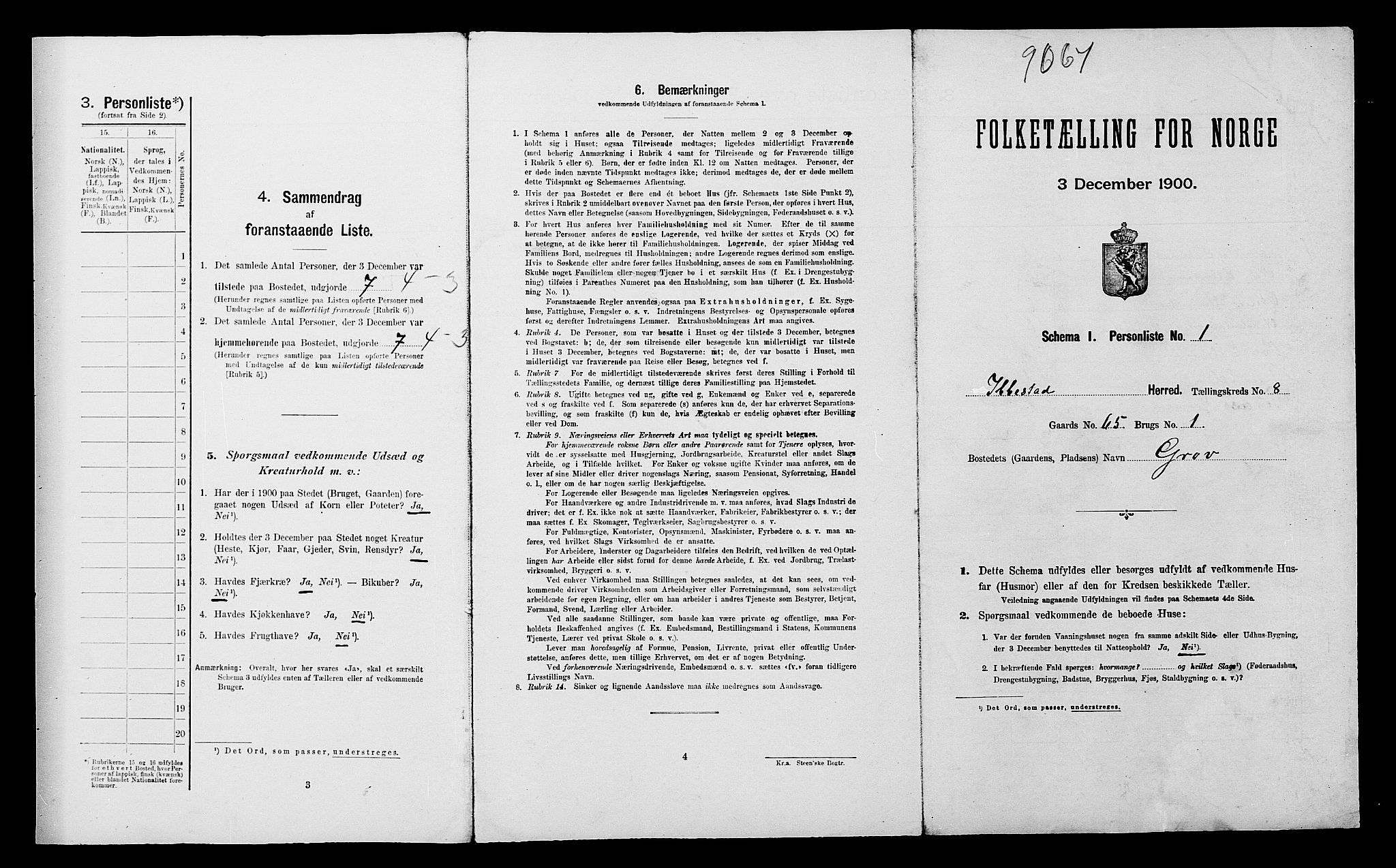 SATØ, Folketelling 1900 for 1917 Ibestad herred, 1900, s. 1070