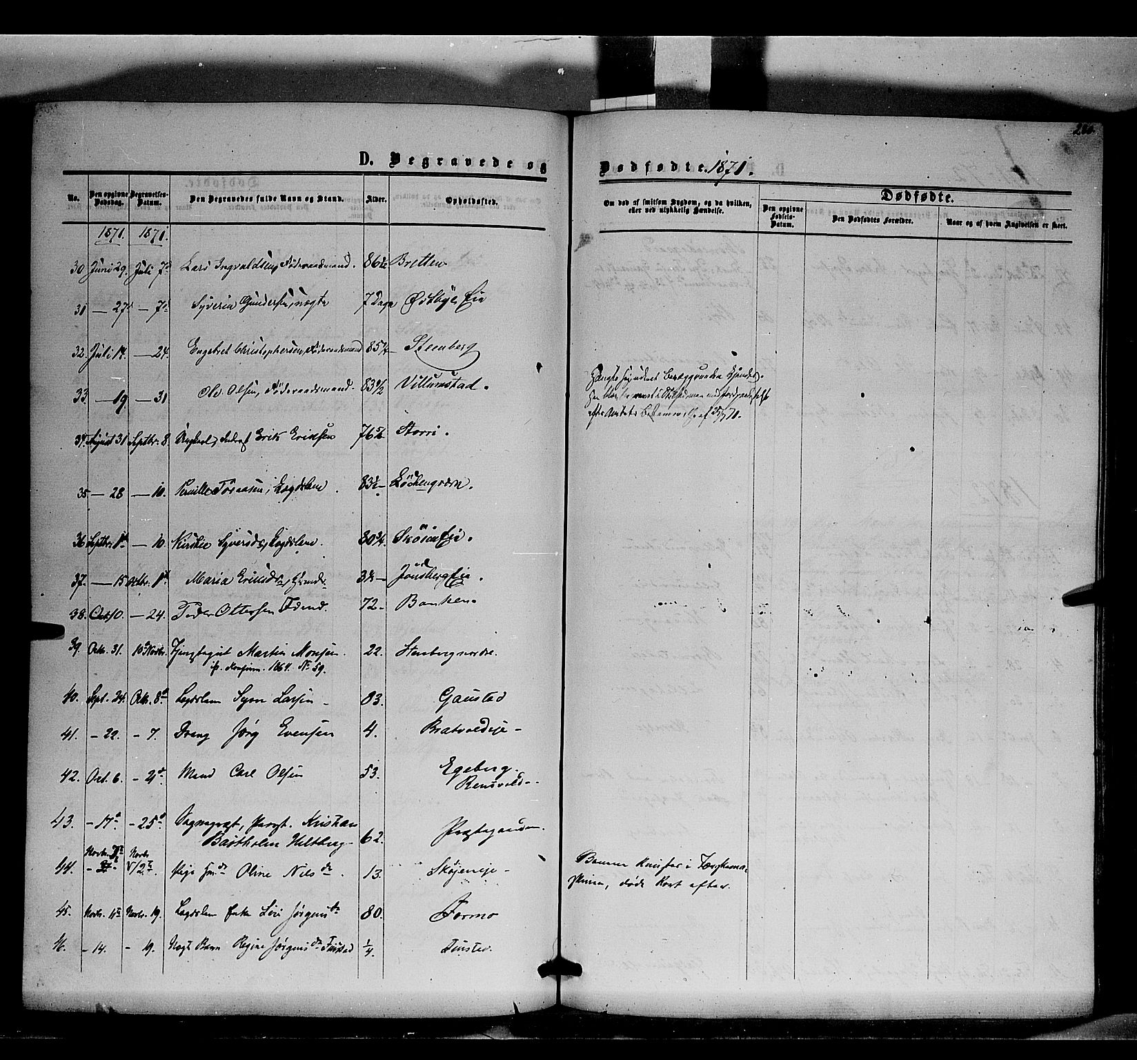 Romedal prestekontor, AV/SAH-PREST-004/K/L0005: Ministerialbok nr. 5, 1862-1874, s. 280