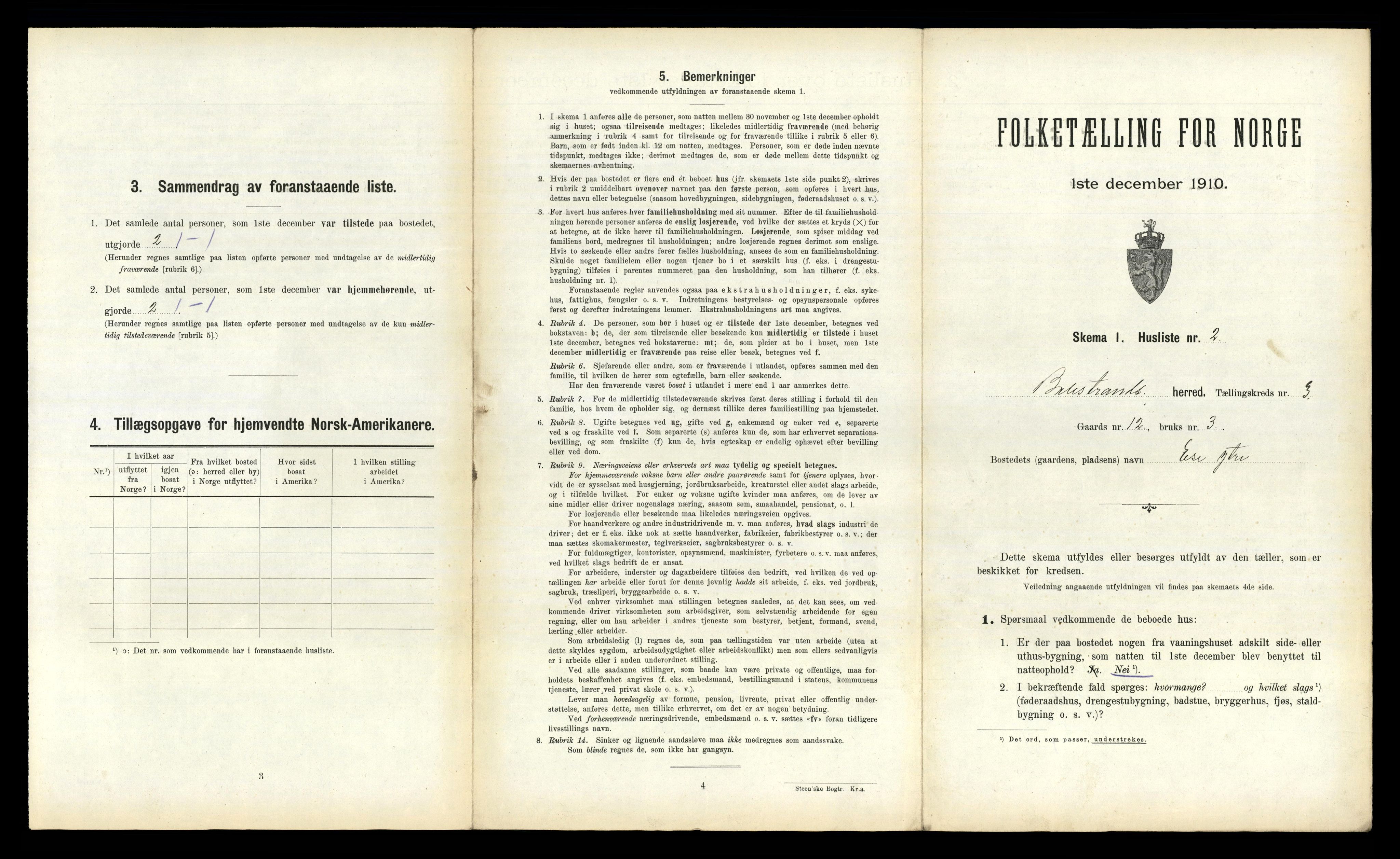 RA, Folketelling 1910 for 1418 Balestrand herred, 1910, s. 246