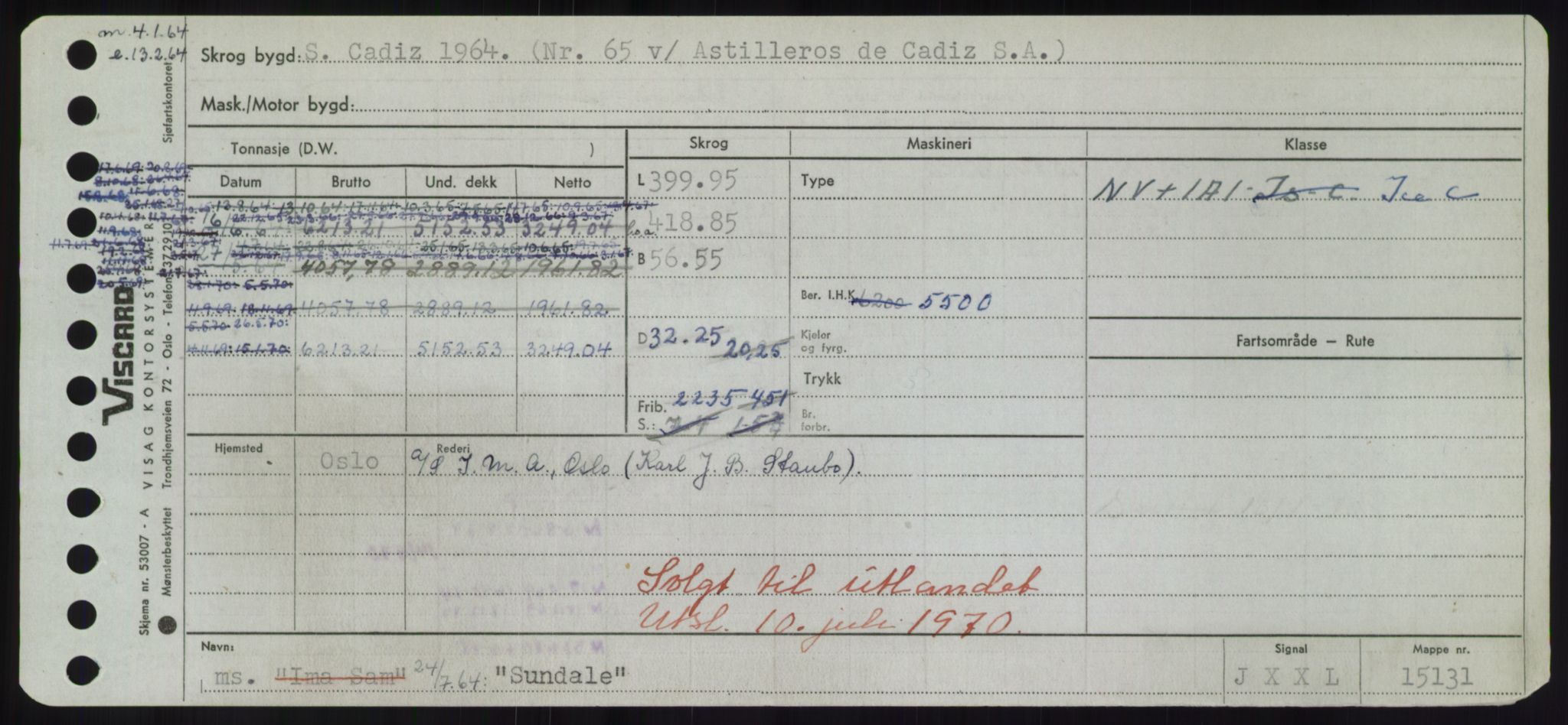 Sjøfartsdirektoratet med forløpere, Skipsmålingen, AV/RA-S-1627/H/Hd/L0037: Fartøy, Su-Så, s. 85