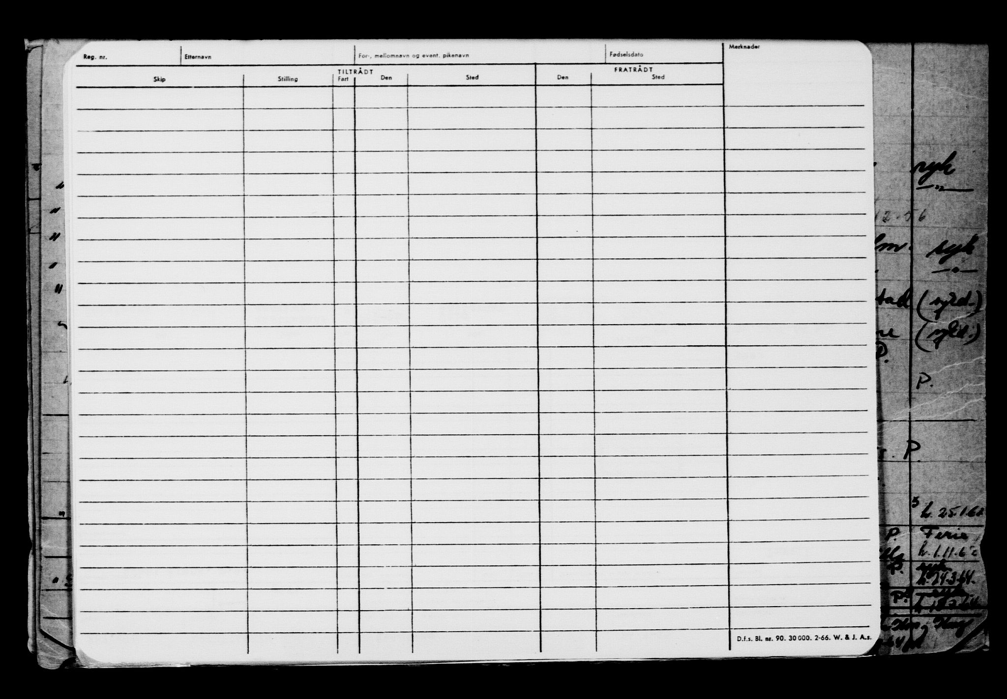 Direktoratet for sjømenn, AV/RA-S-3545/G/Gb/L0128: Hovedkort, 1915, s. 461