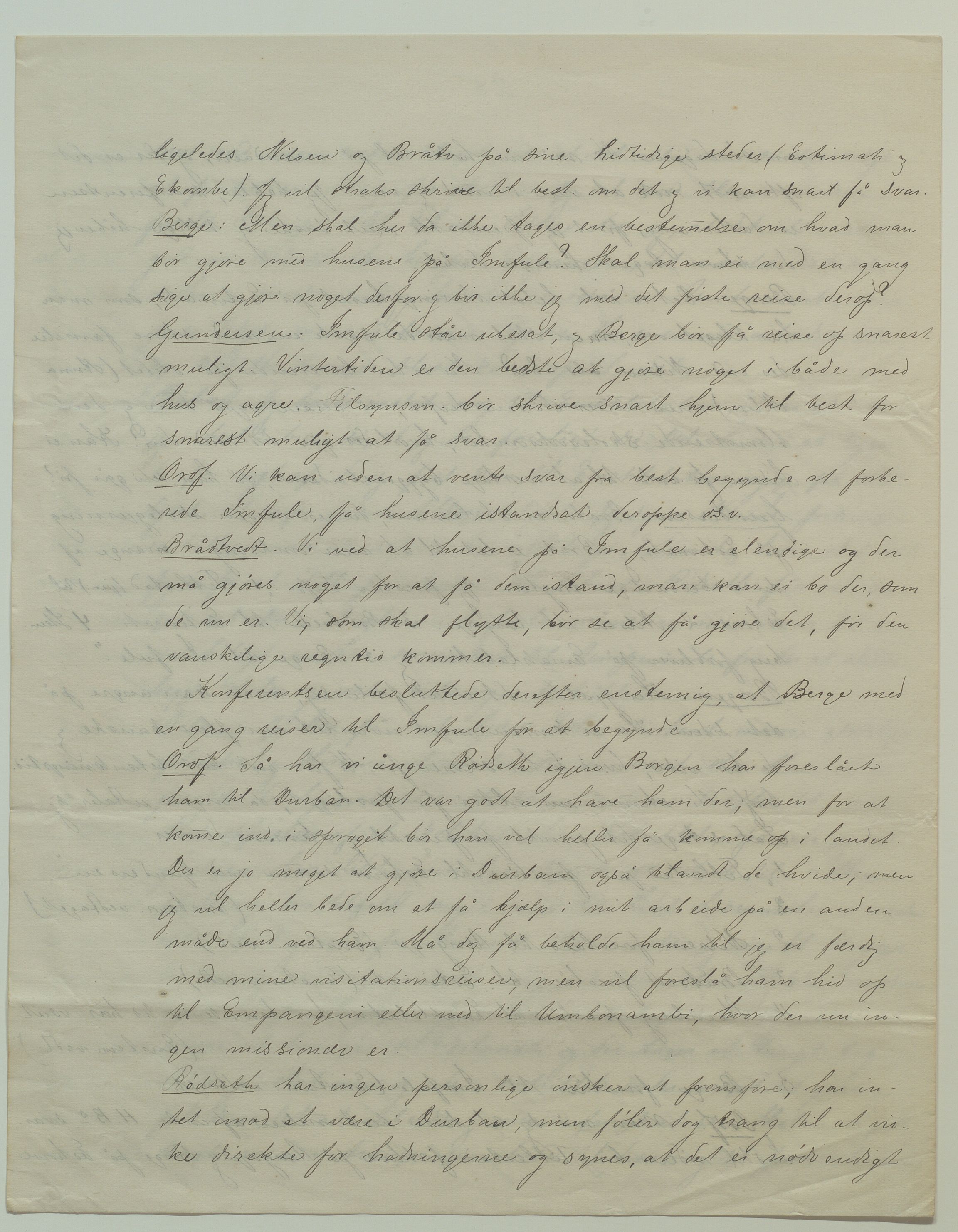 Det Norske Misjonsselskap - hovedadministrasjonen, VID/MA-A-1045/D/Da/Daa/L0039/0011: Konferansereferat og årsberetninger / Konferansereferat fra Sør-Afrika., 1893