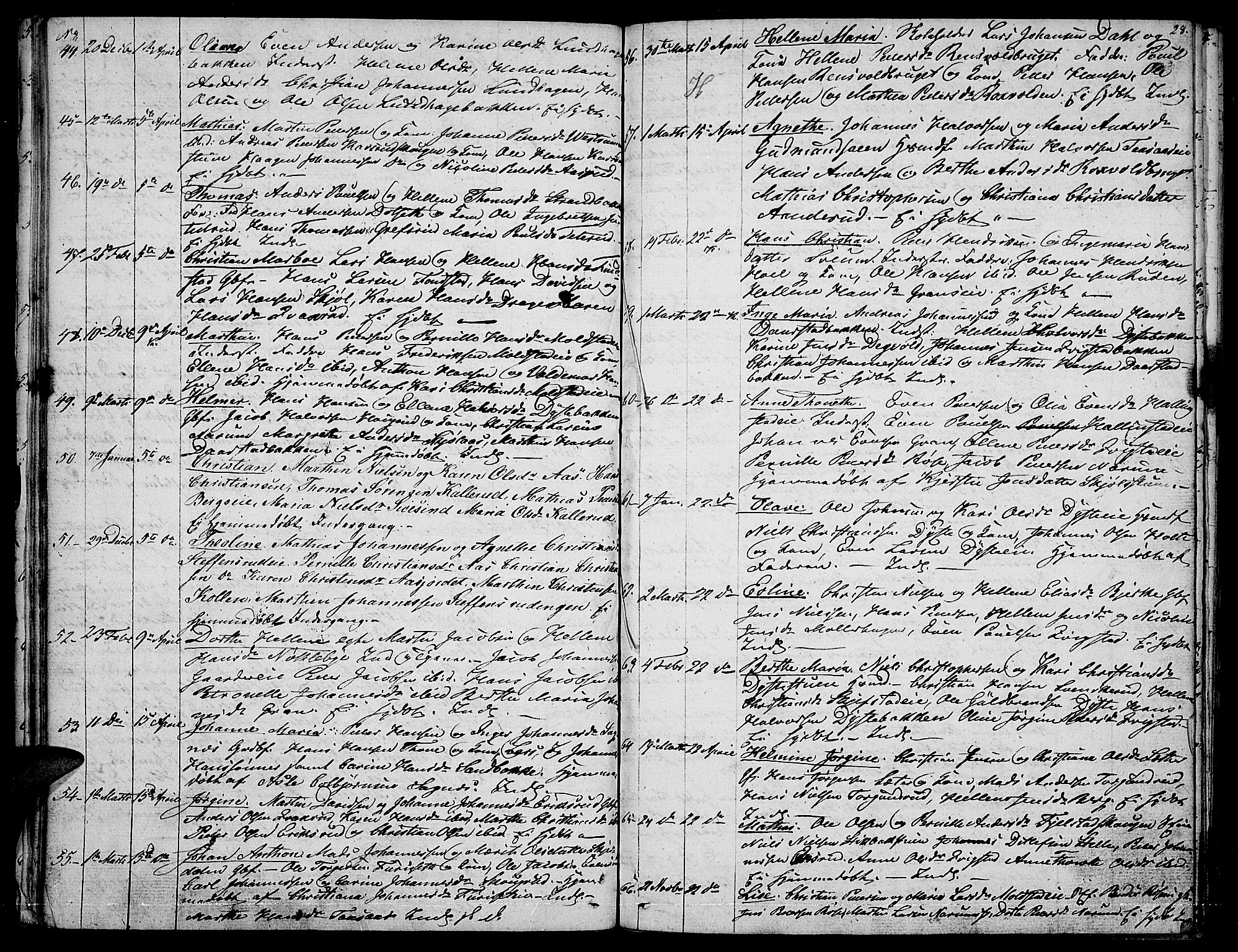 Vestre Toten prestekontor, AV/SAH-PREST-108/H/Ha/Hab/L0003: Klokkerbok nr. 3, 1846-1854, s. 28