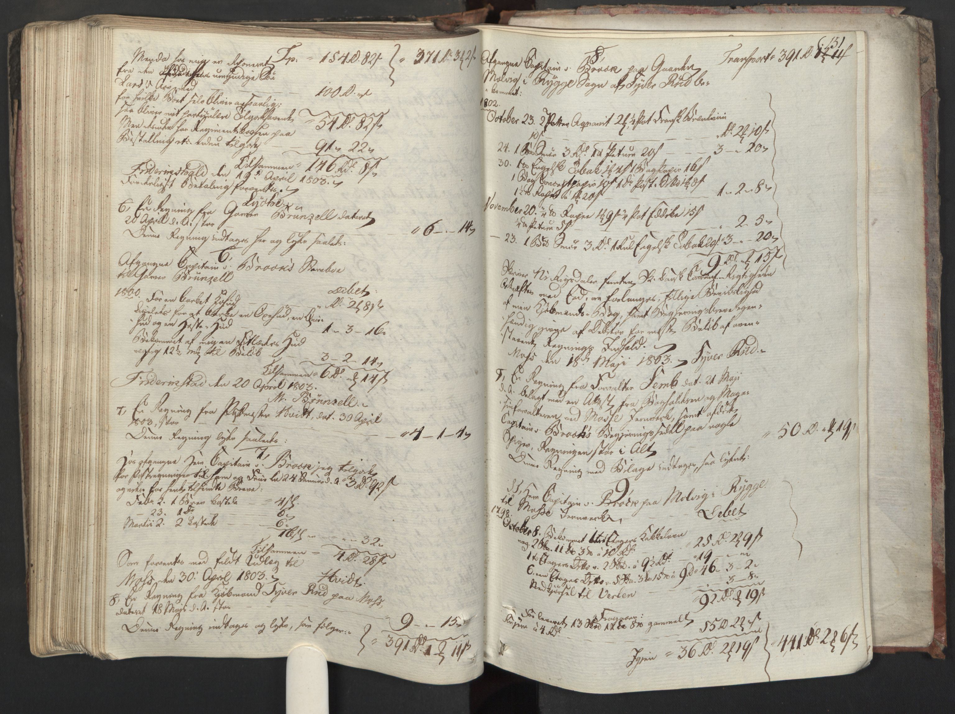 Forsvaret, Generalauditøren, AV/RA-RAFA-1772/F/Fj/Fjc/L0009: Skifteprotokol for det søndenfjeldske inf. reg.s nationale batailloner, 1789-1807, s. 150b-151a