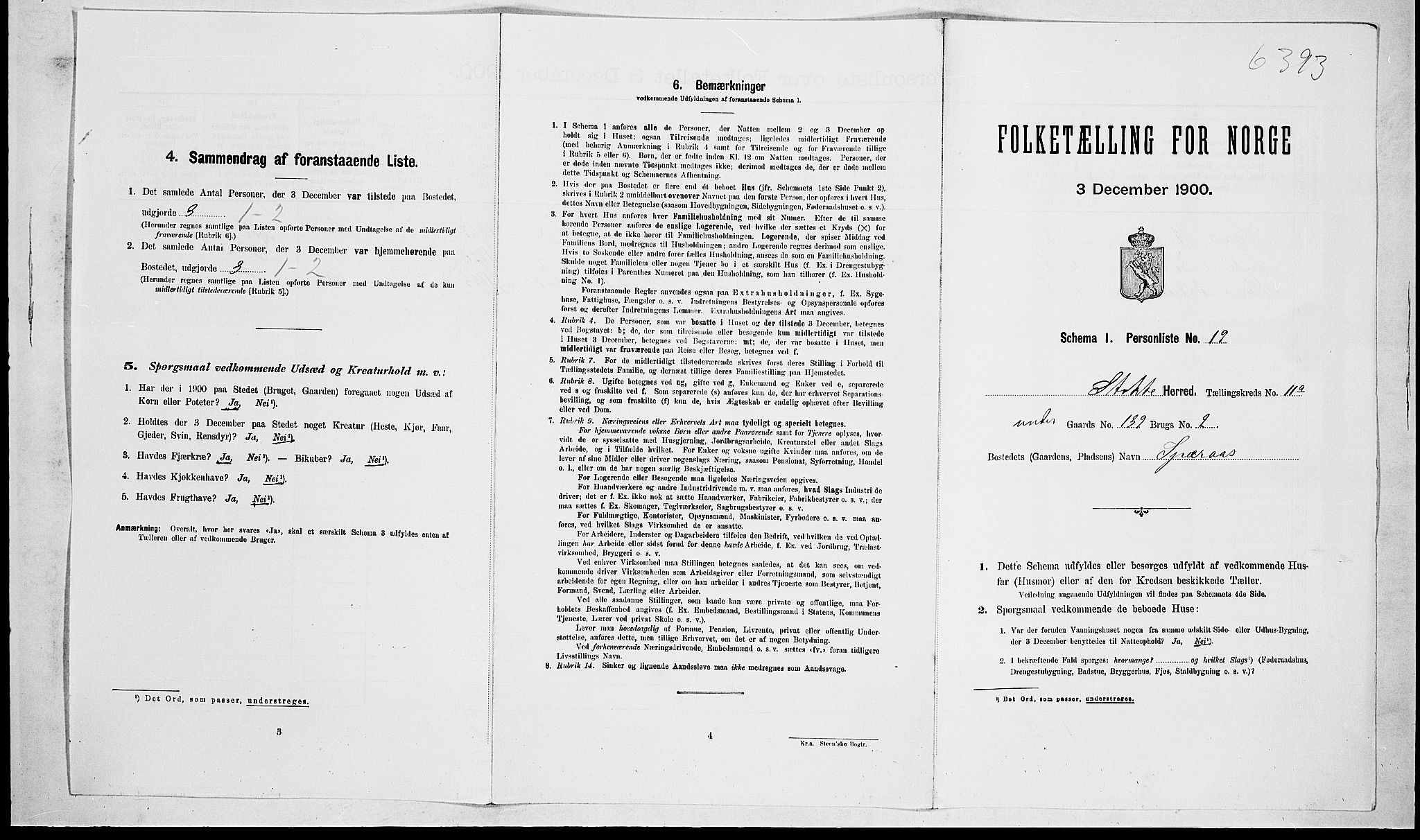 RA, Folketelling 1900 for 0720 Stokke herred, 1900, s. 1782