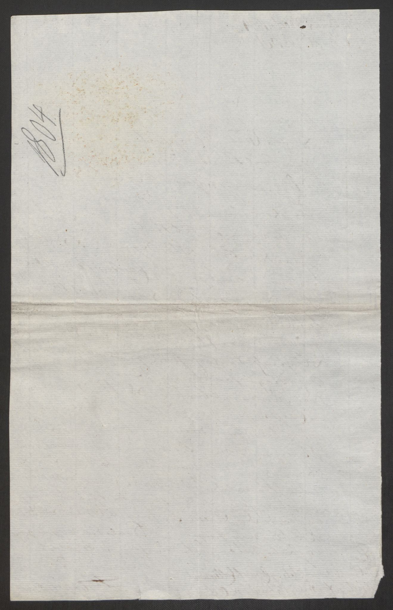 Forsvaret, Den norske kvesthuskasse/krigshospitalkasse, AV/RA-RAFA-1887/F/Fa/L0017: Innkomne brev:, 1782-1807, s. 609