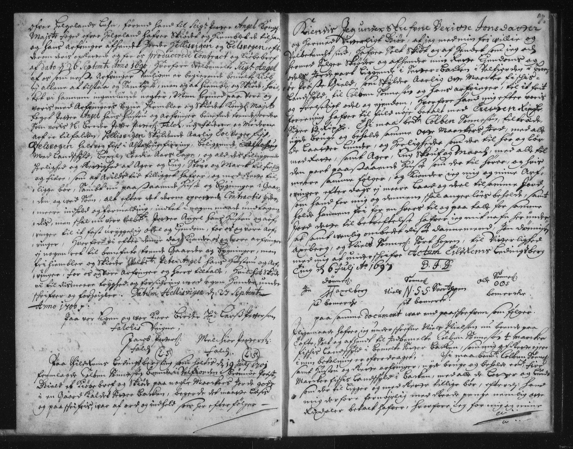 Helgeland sorenskriveri, SAT/A-0004/2/2C/L0001: Pantebok nr. 1a, 1700-1729, s. 7