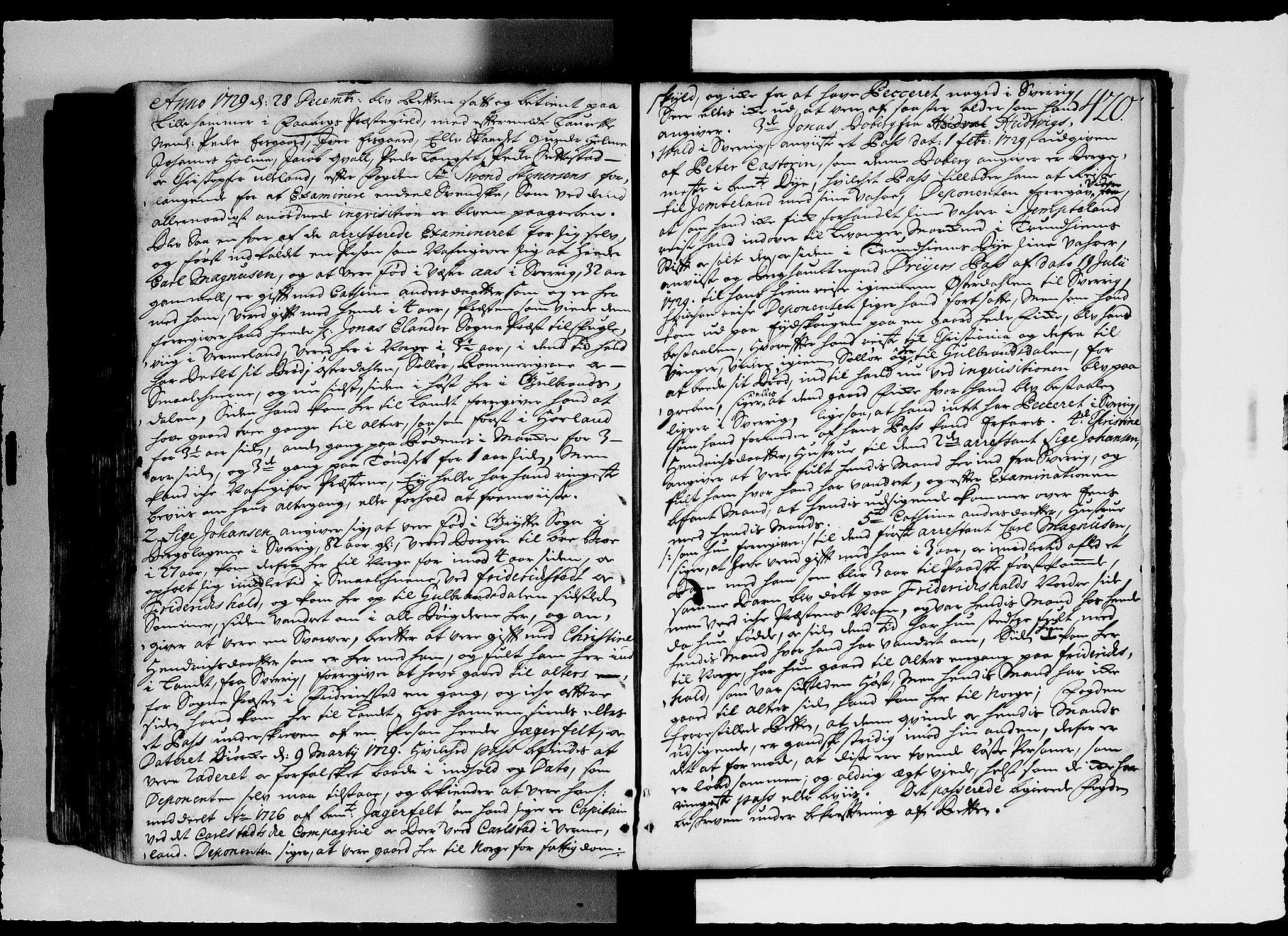 Sorenskriverier i Gudbrandsdalen, SAH/TING-036/G/Gb/Gbc/L0011: Tingbok - Nord- og Sør-Gudbrandsdal, 1727-1729, s. 419b-420a