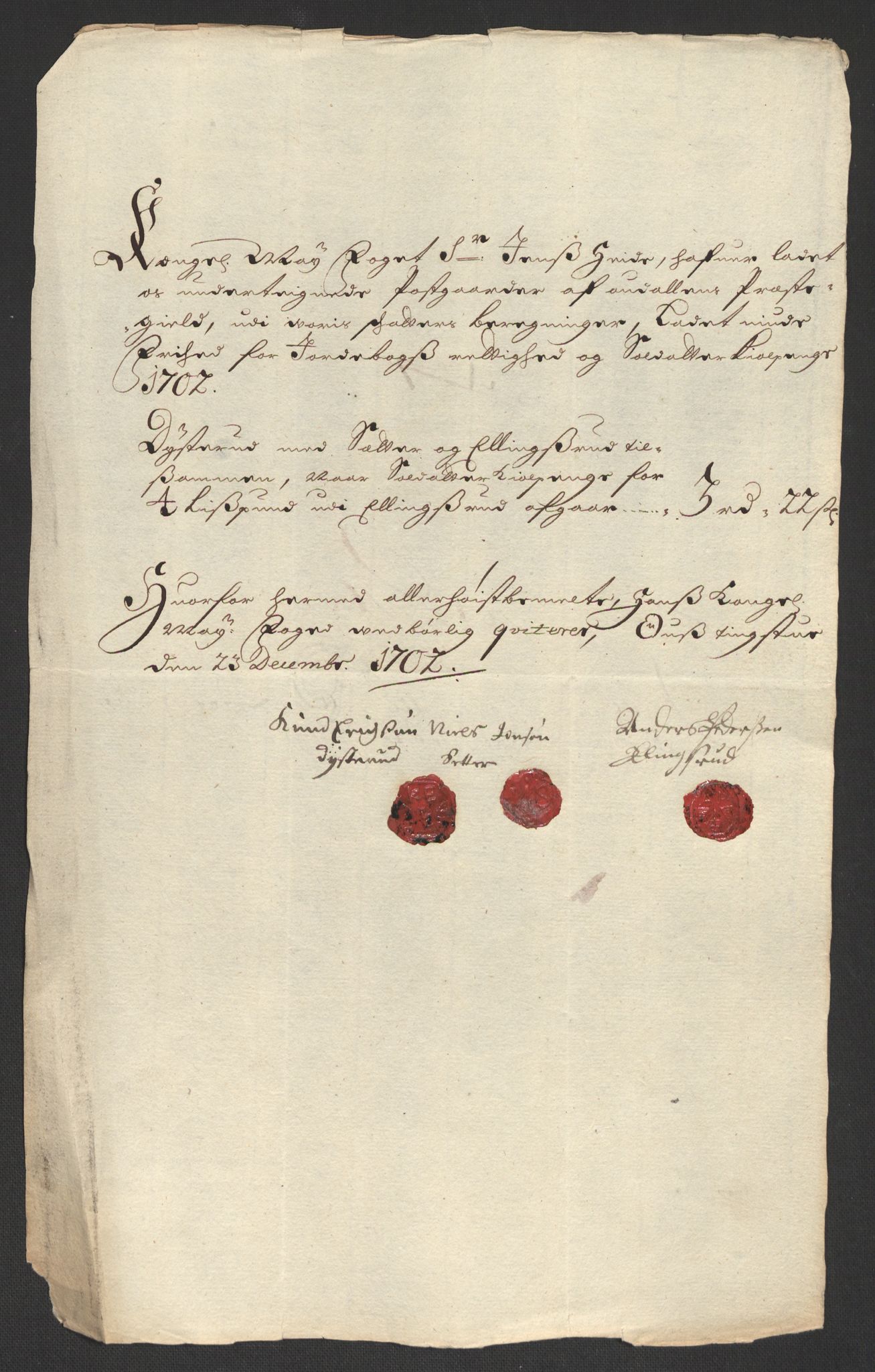 Rentekammeret inntil 1814, Reviderte regnskaper, Fogderegnskap, RA/EA-4092/R13/L0840: Fogderegnskap Solør, Odal og Østerdal, 1702, s. 280