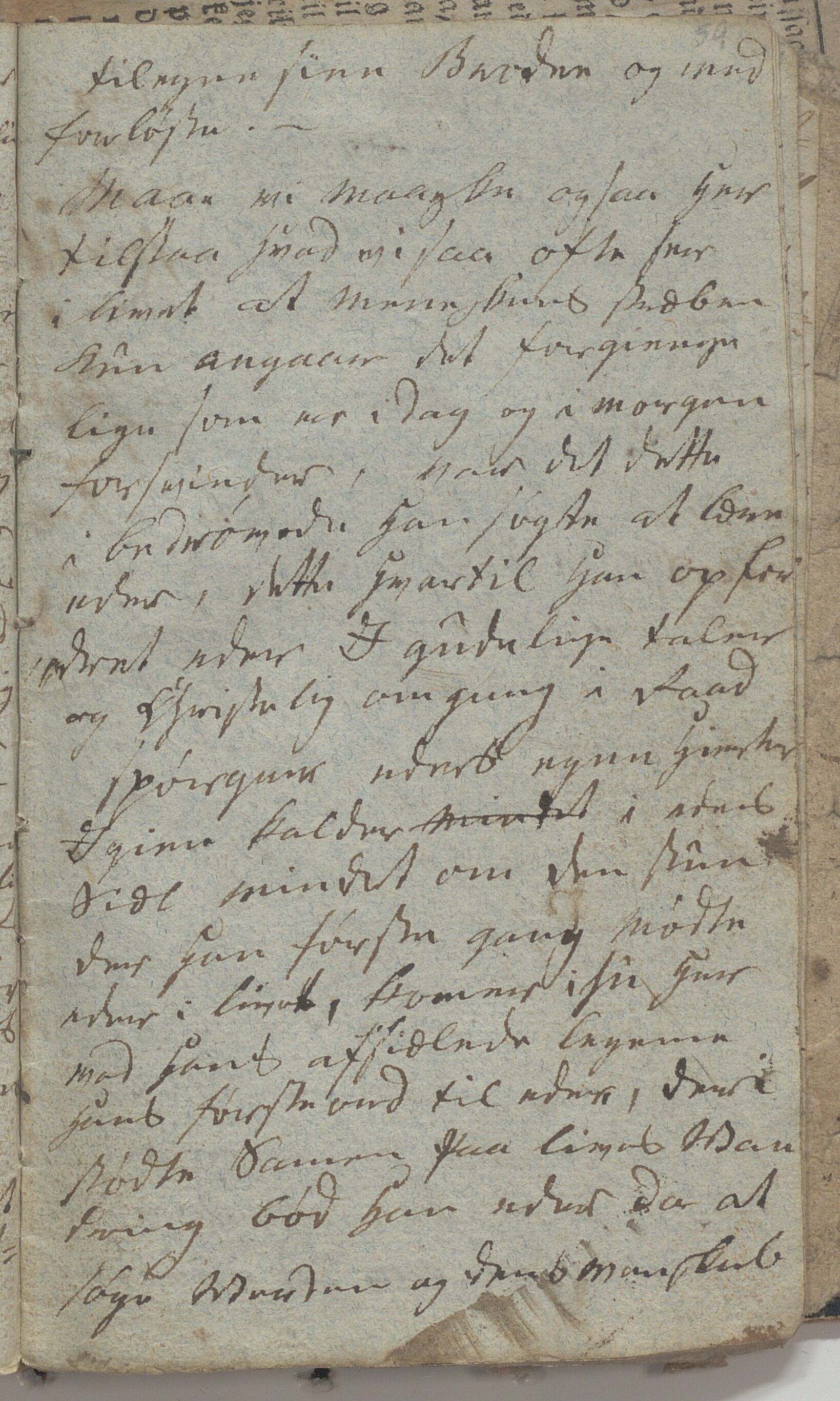 Heggtveitsamlingen, TMF/A-1007/H/L0045/0004: Brev, kopibøker, biografiske opptegnelser etc. / "Blegen", 1815-1830, s. 59