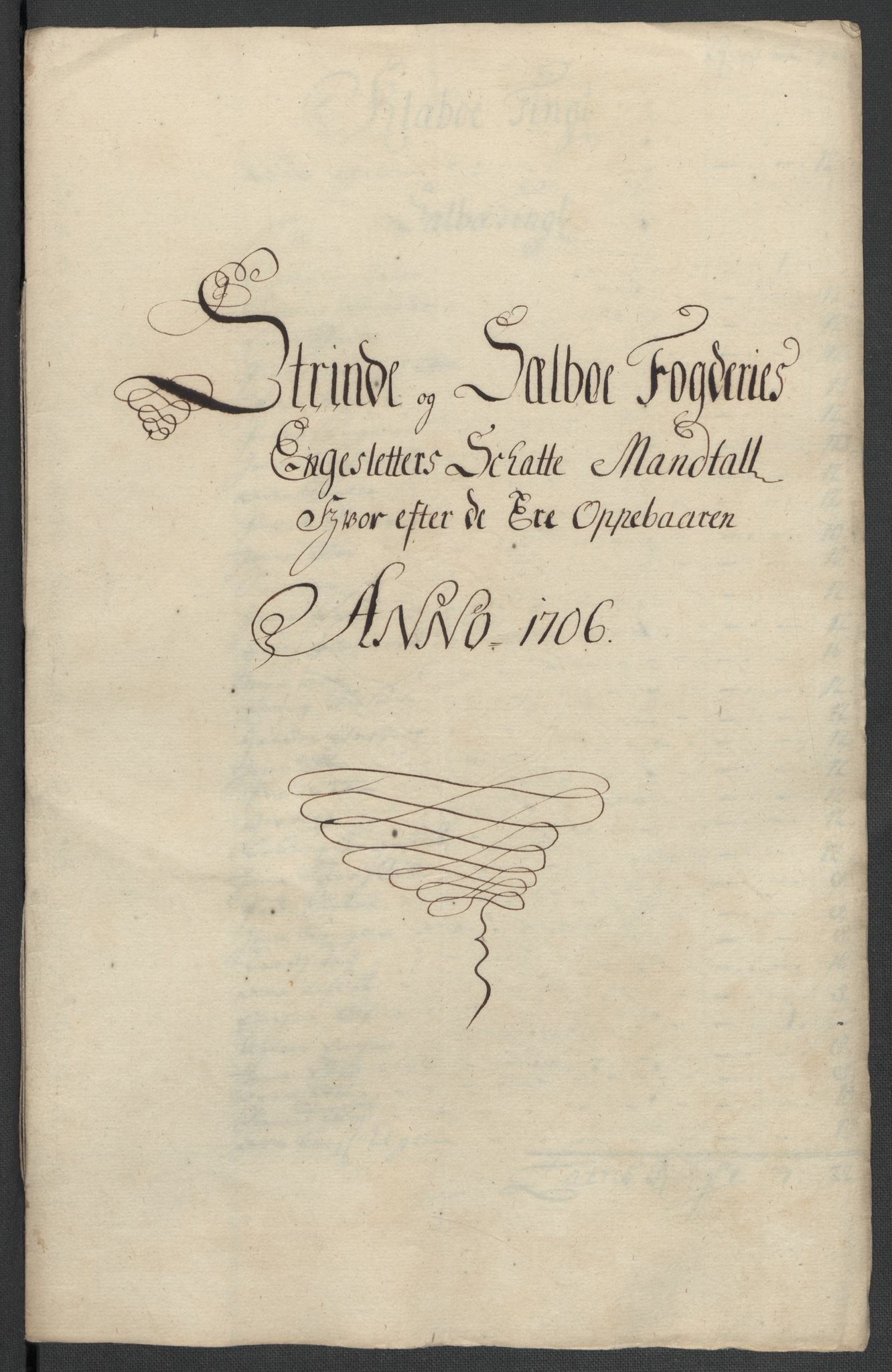 Rentekammeret inntil 1814, Reviderte regnskaper, Fogderegnskap, RA/EA-4092/R61/L4109: Fogderegnskap Strinda og Selbu, 1704-1706, s. 572