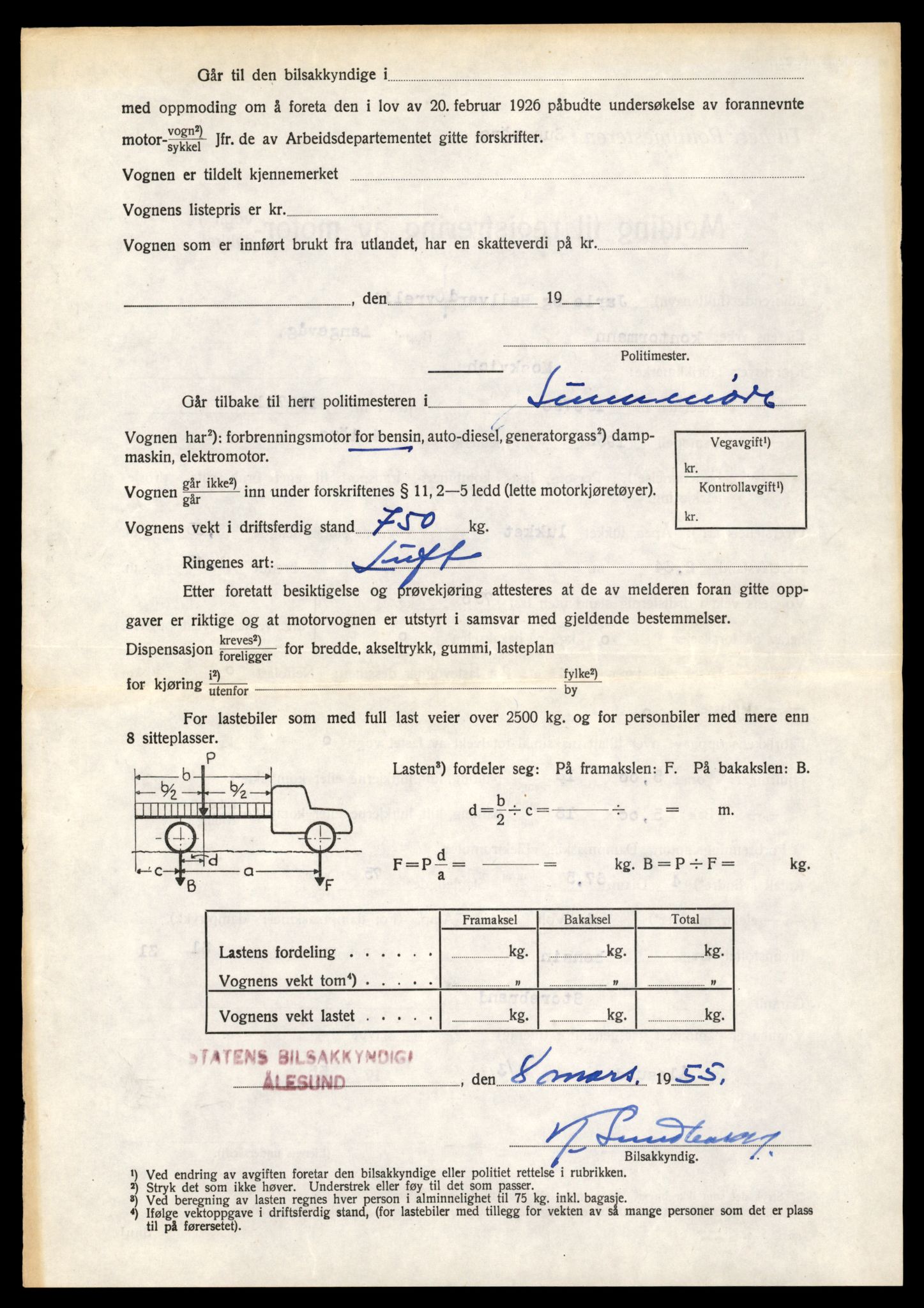 Møre og Romsdal vegkontor - Ålesund trafikkstasjon, SAT/A-4099/F/Fe/L0048: Registreringskort for kjøretøy T 14721 - T 14863, 1927-1998, s. 82