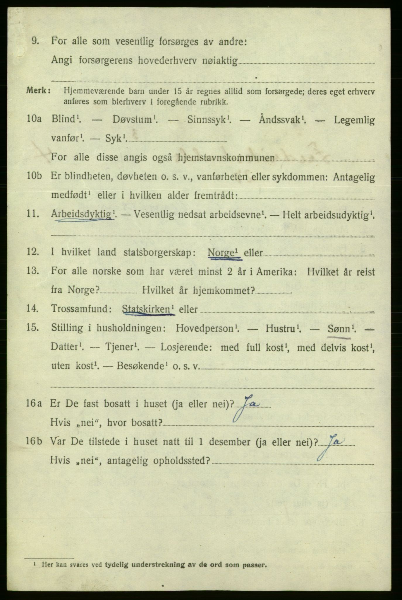 SAO, Folketelling 1920 for 0101 Fredrikshald kjøpstad, 1920, s. 11816