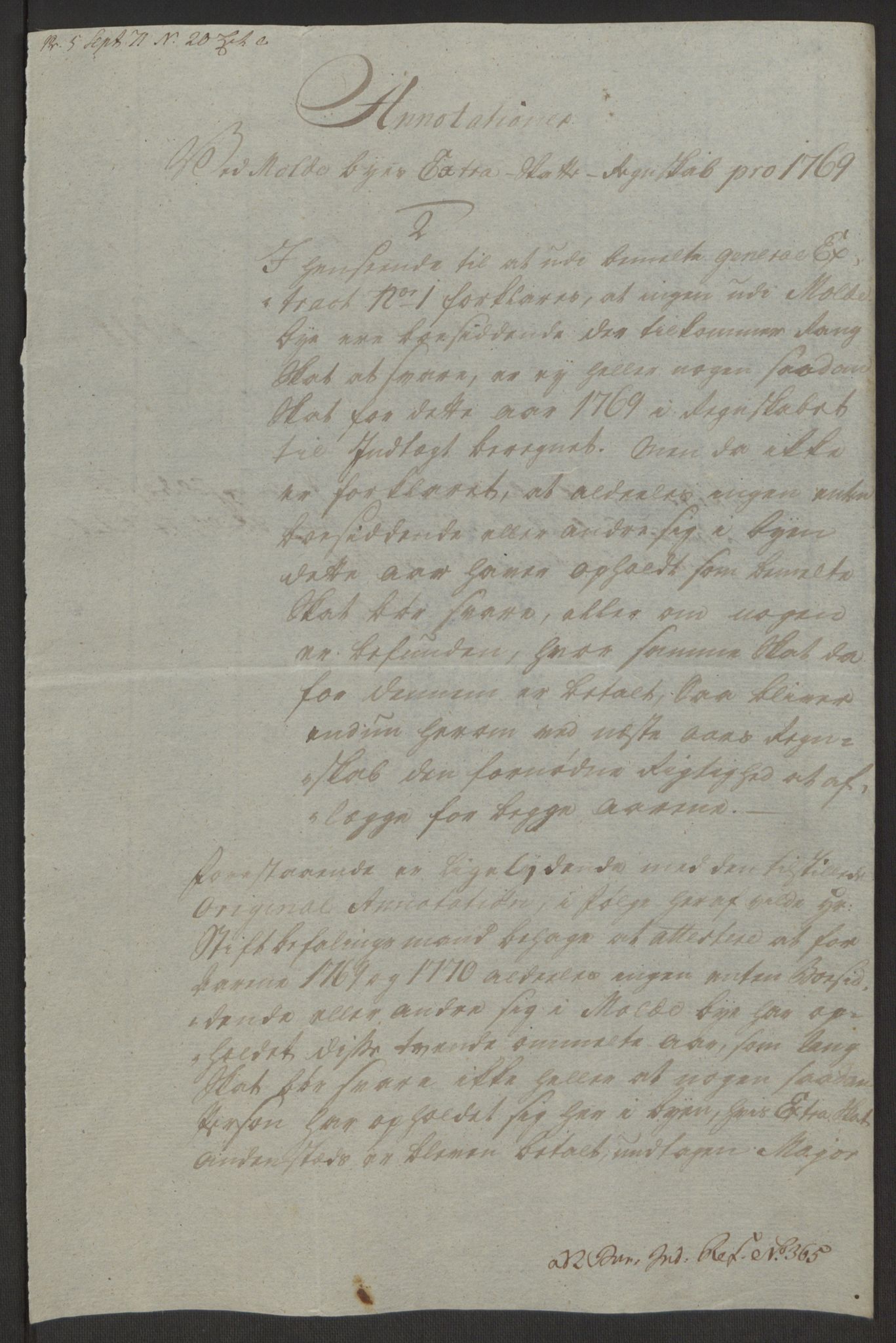 Rentekammeret inntil 1814, Reviderte regnskaper, Byregnskaper, RA/EA-4066/R/Rq/L0487/0004: [Q1] Kontribusjonsregnskap / Ekstraskatt, 1762-1772, s. 193