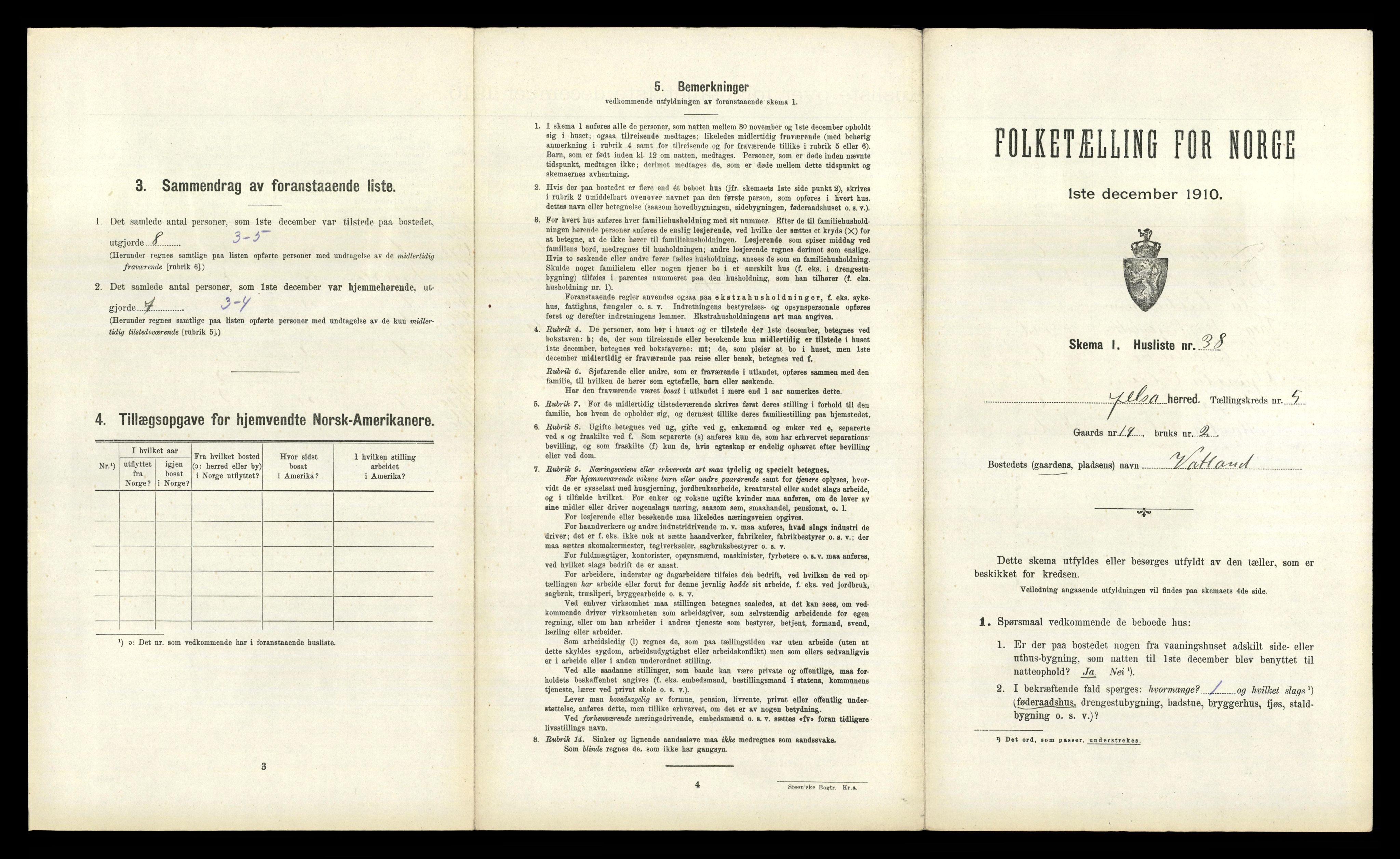 RA, Folketelling 1910 for 1138 Jelsa herred, 1910, s. 521