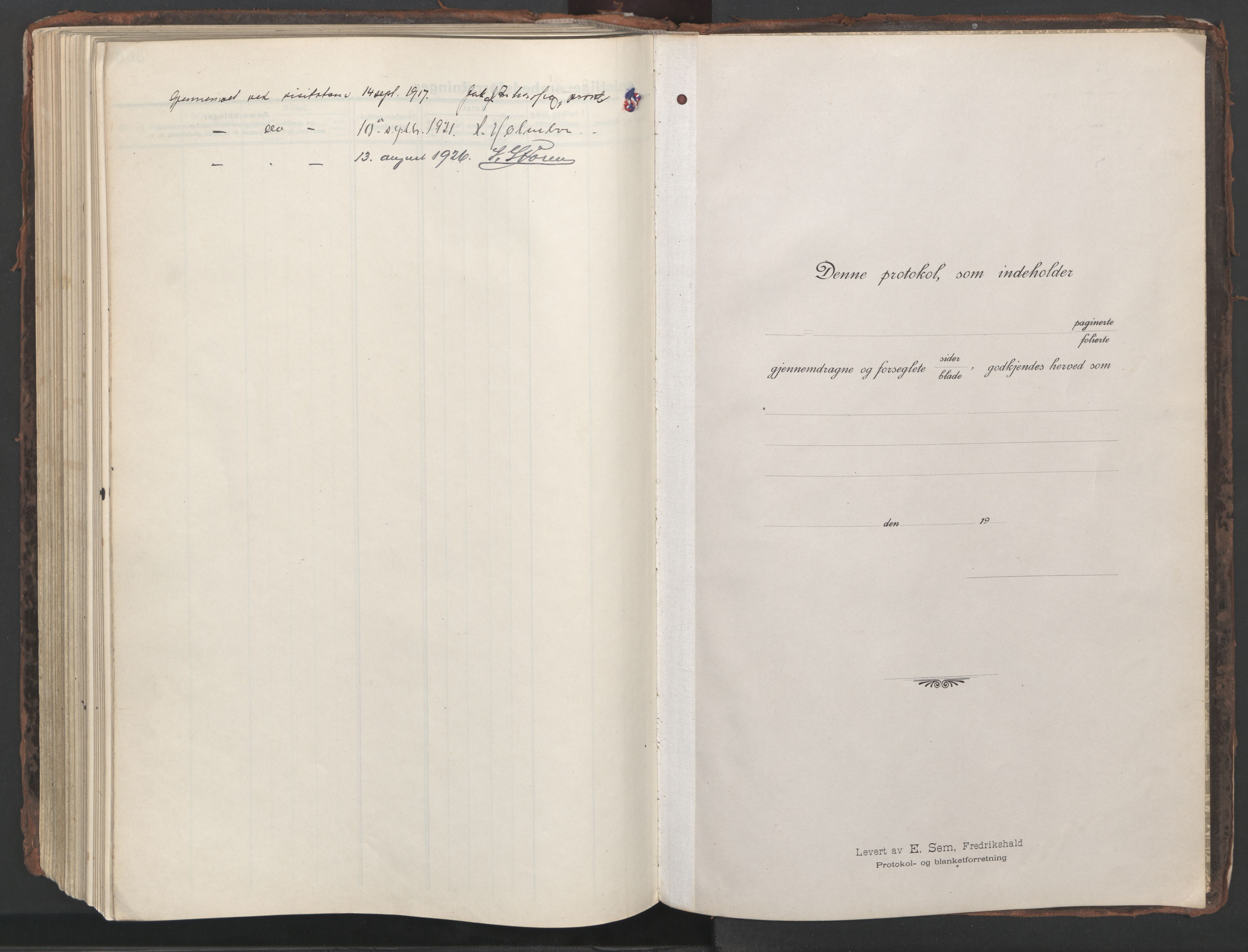 Ministerialprotokoller, klokkerbøker og fødselsregistre - Nordland, AV/SAT-A-1459/861/L0872: Ministerialbok nr. 861A07, 1915-1924
