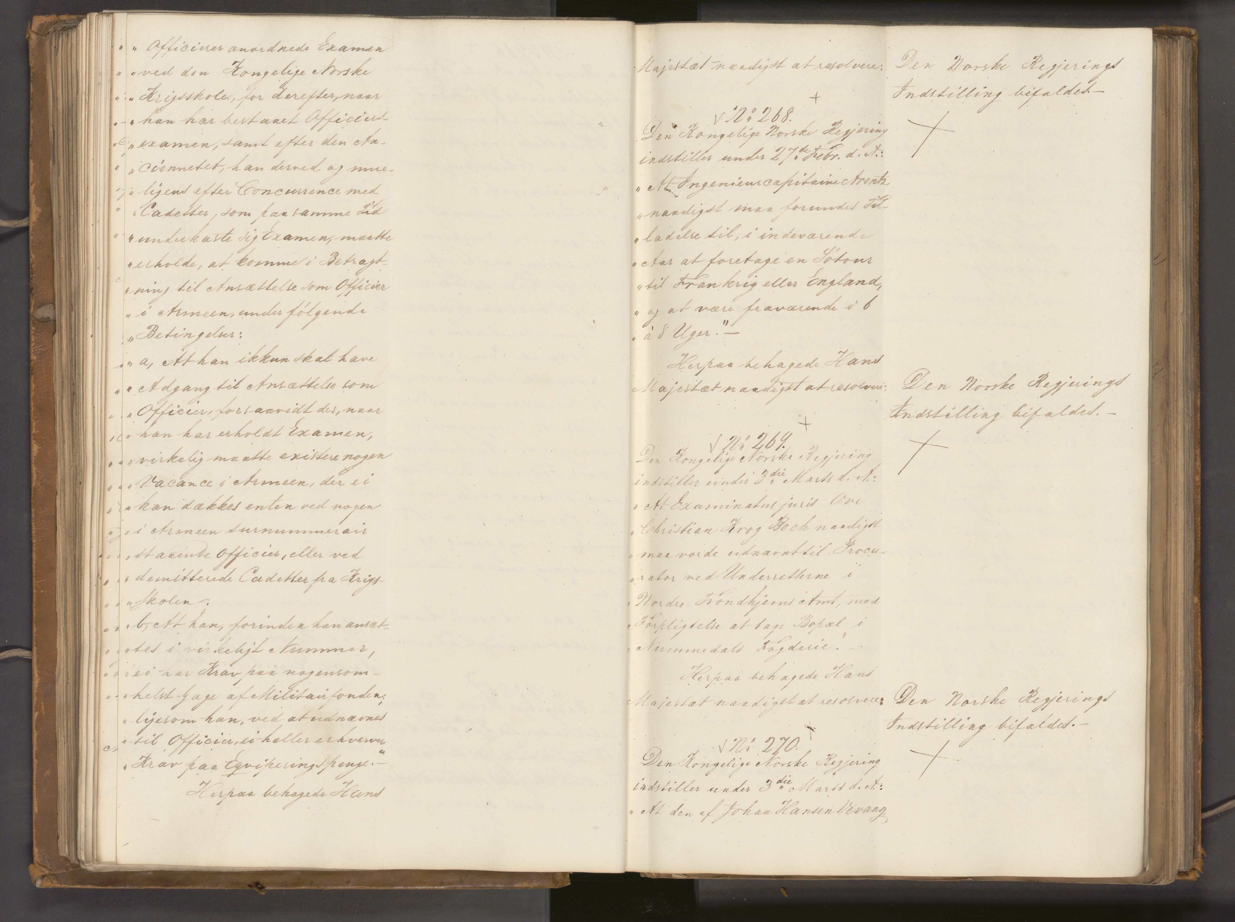 Statsrådssekretariatet, AV/RA-S-1001/A/Ab/L0040: Kgl. res. nr. 1-568, 1. halvår, 1835