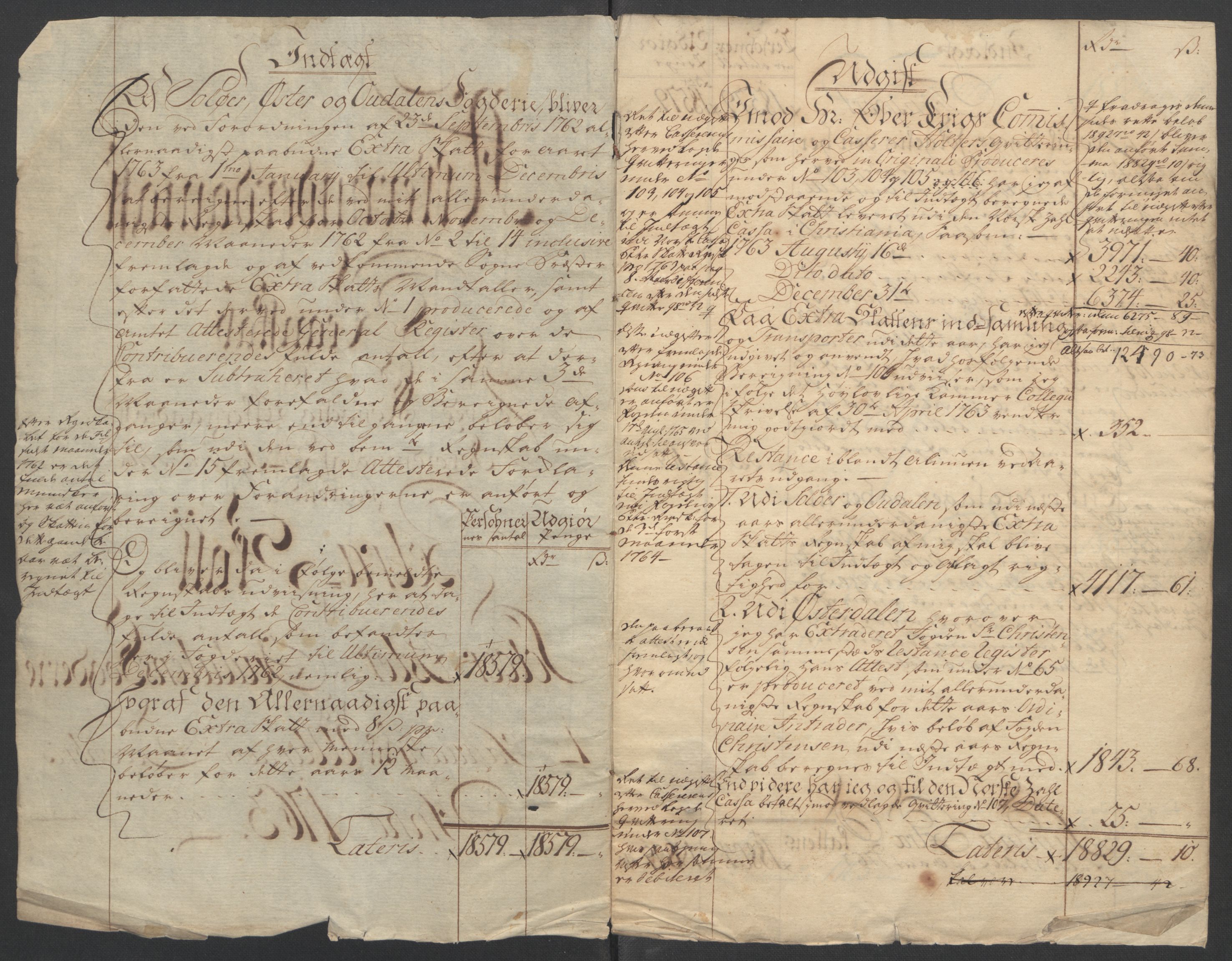Rentekammeret inntil 1814, Reviderte regnskaper, Fogderegnskap, RA/EA-4092/R14/L0959: Ekstraskatten Solør og Odal, 1763-1770, s. 6
