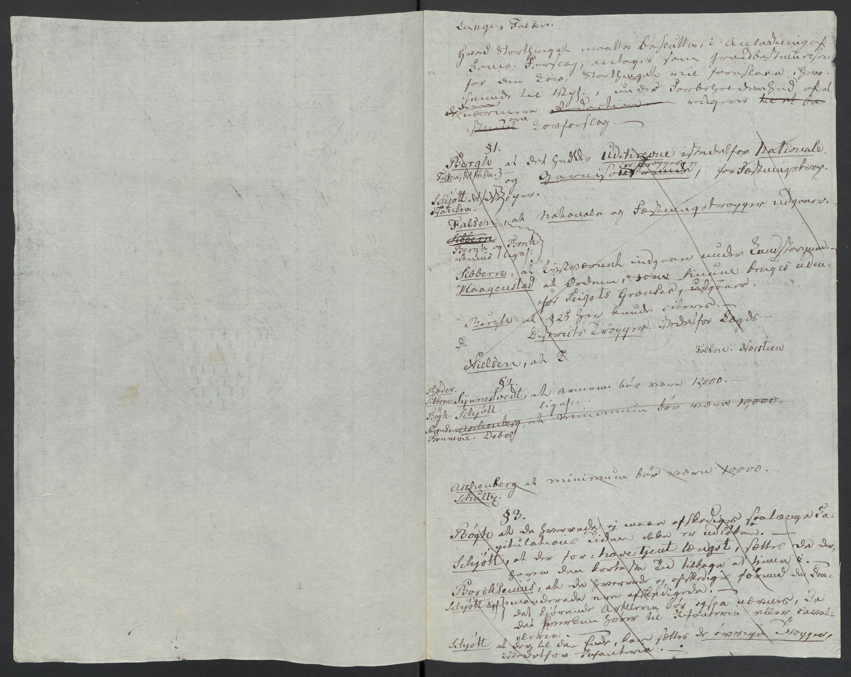 Christie, Wilhelm Frimann Koren, AV/RA-PA-0014/F/L0005: Christies dokumenter fra Stortinget, 1815-1816, s. 293