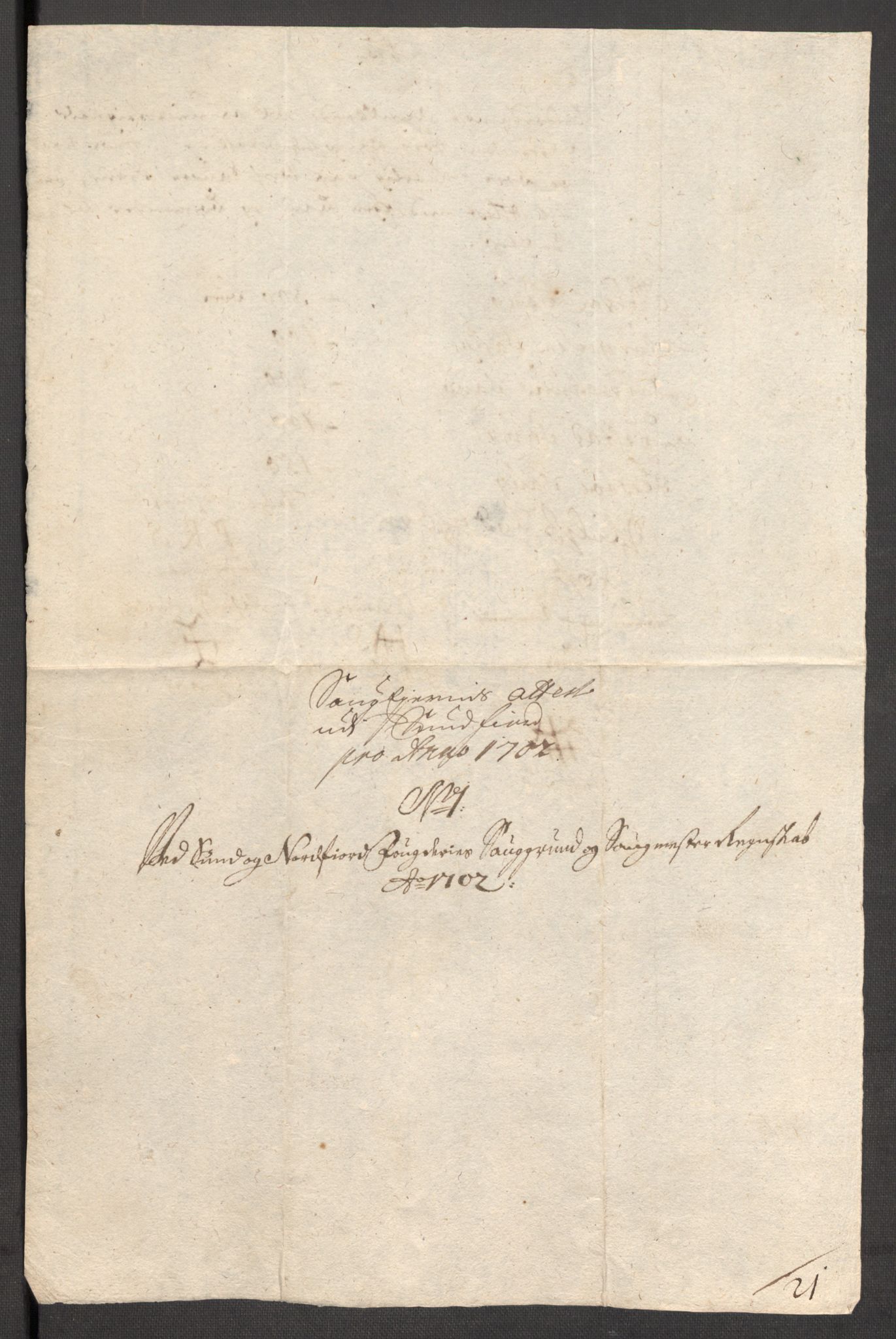 Rentekammeret inntil 1814, Reviderte regnskaper, Fogderegnskap, RA/EA-4092/R53/L3426: Fogderegnskap Sunn- og Nordfjord, 1702, s. 83