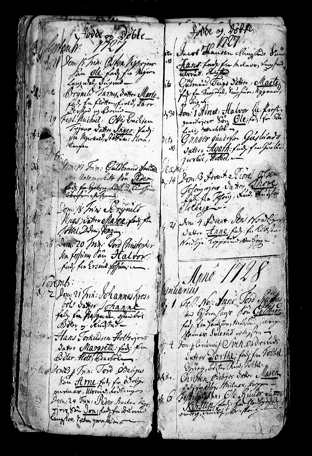 Enebakk prestekontor Kirkebøker, AV/SAO-A-10171c/F/Fa/L0001: Ministerialbok nr. I 1, 1719-1754