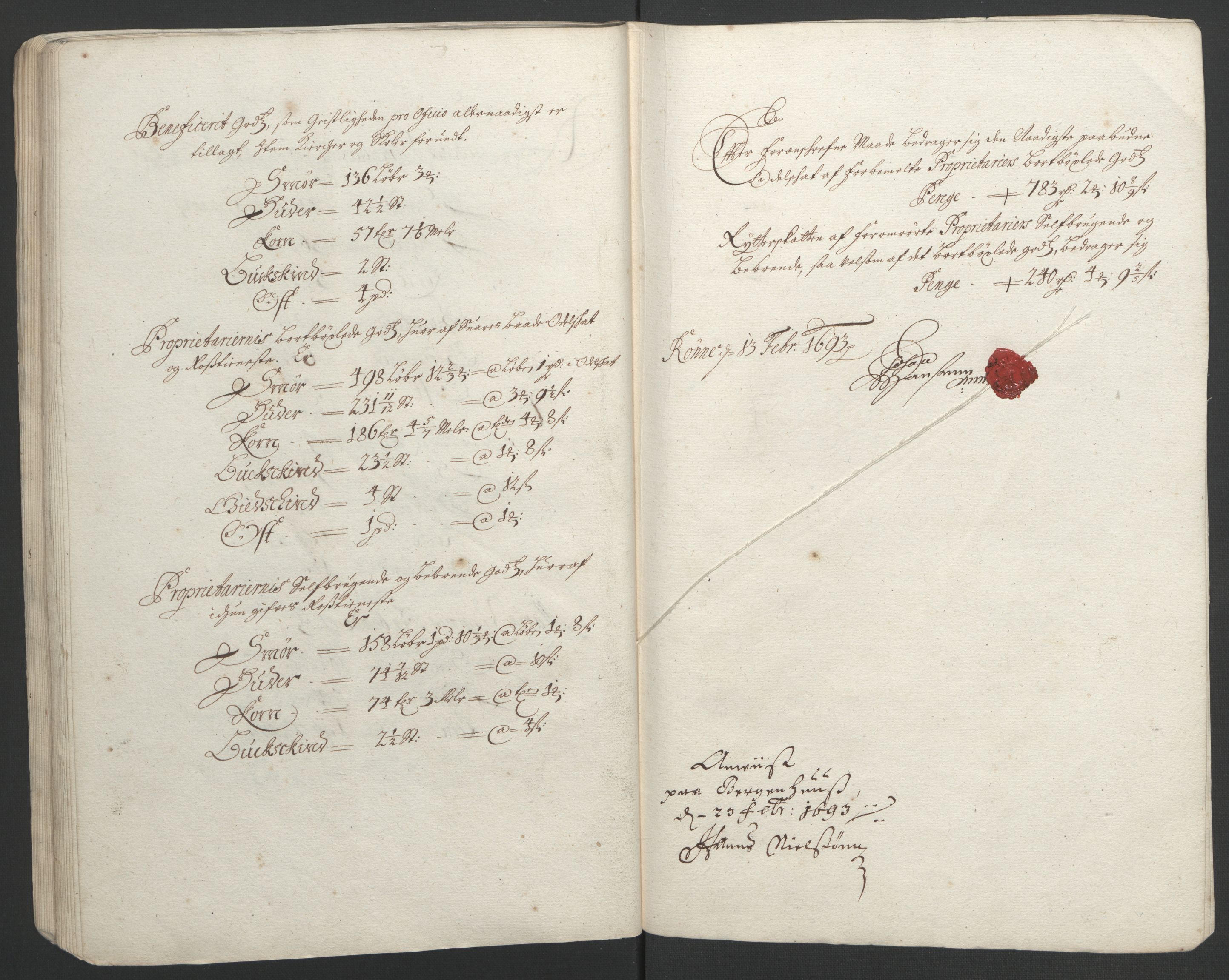 Rentekammeret inntil 1814, Reviderte regnskaper, Fogderegnskap, AV/RA-EA-4092/R52/L3306: Fogderegnskap Sogn, 1691-1692, s. 195