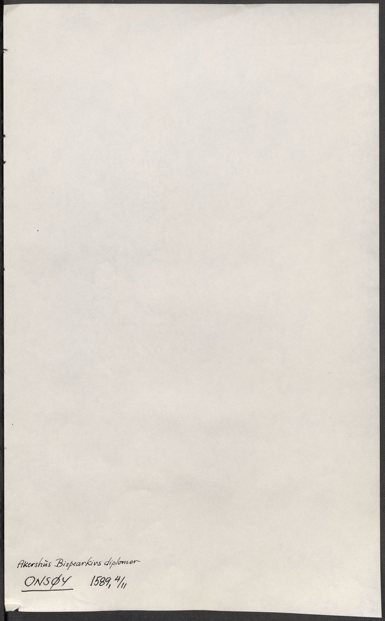 Riksarkivets diplomsamling, RA/EA-5965/F15/L0002: Prestearkiv - Østfold, 1572-1683, s. 153