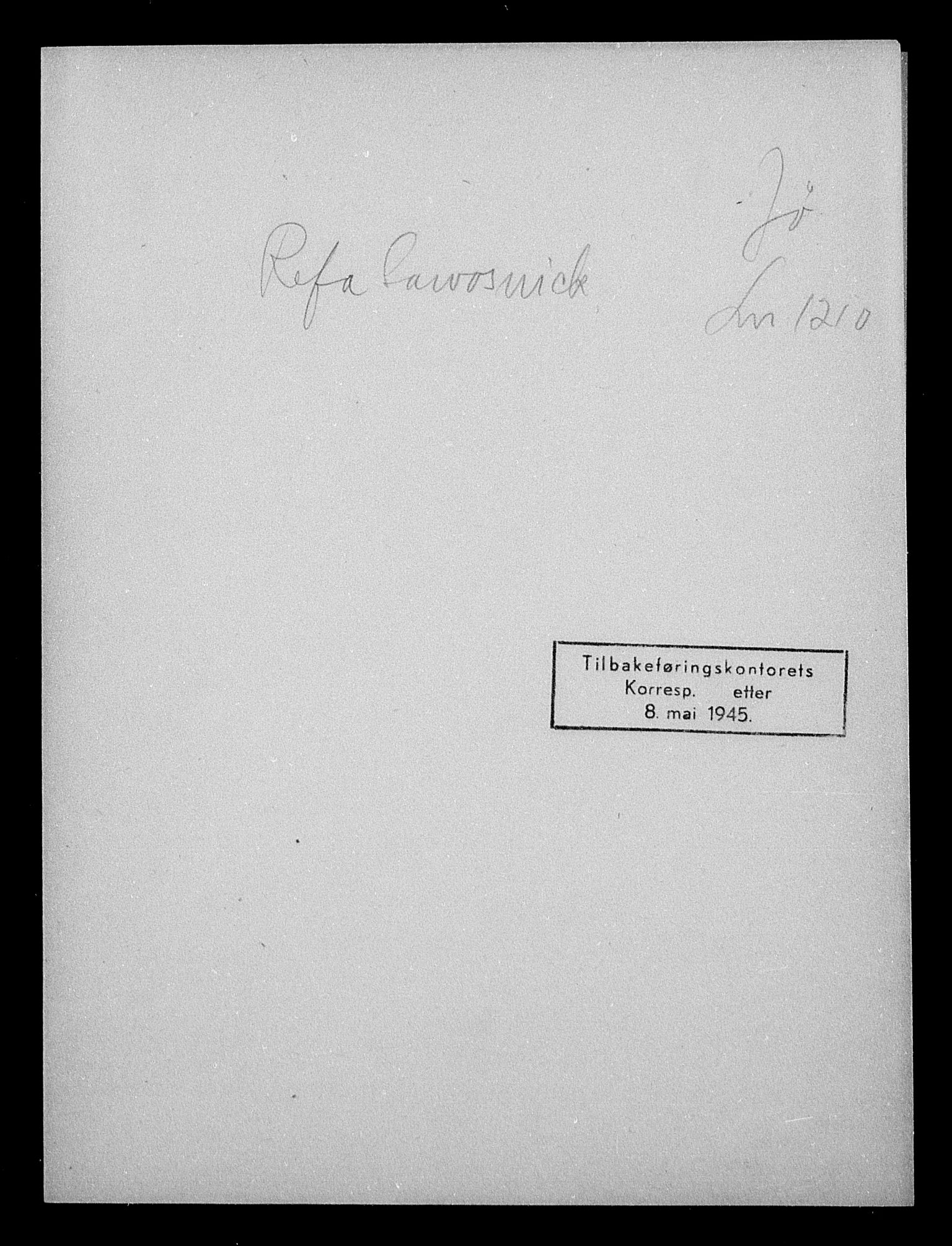 Justisdepartementet, Tilbakeføringskontoret for inndratte formuer, RA/S-1564/H/Hc/Hca/L0908: --, 1945-1947, s. 21