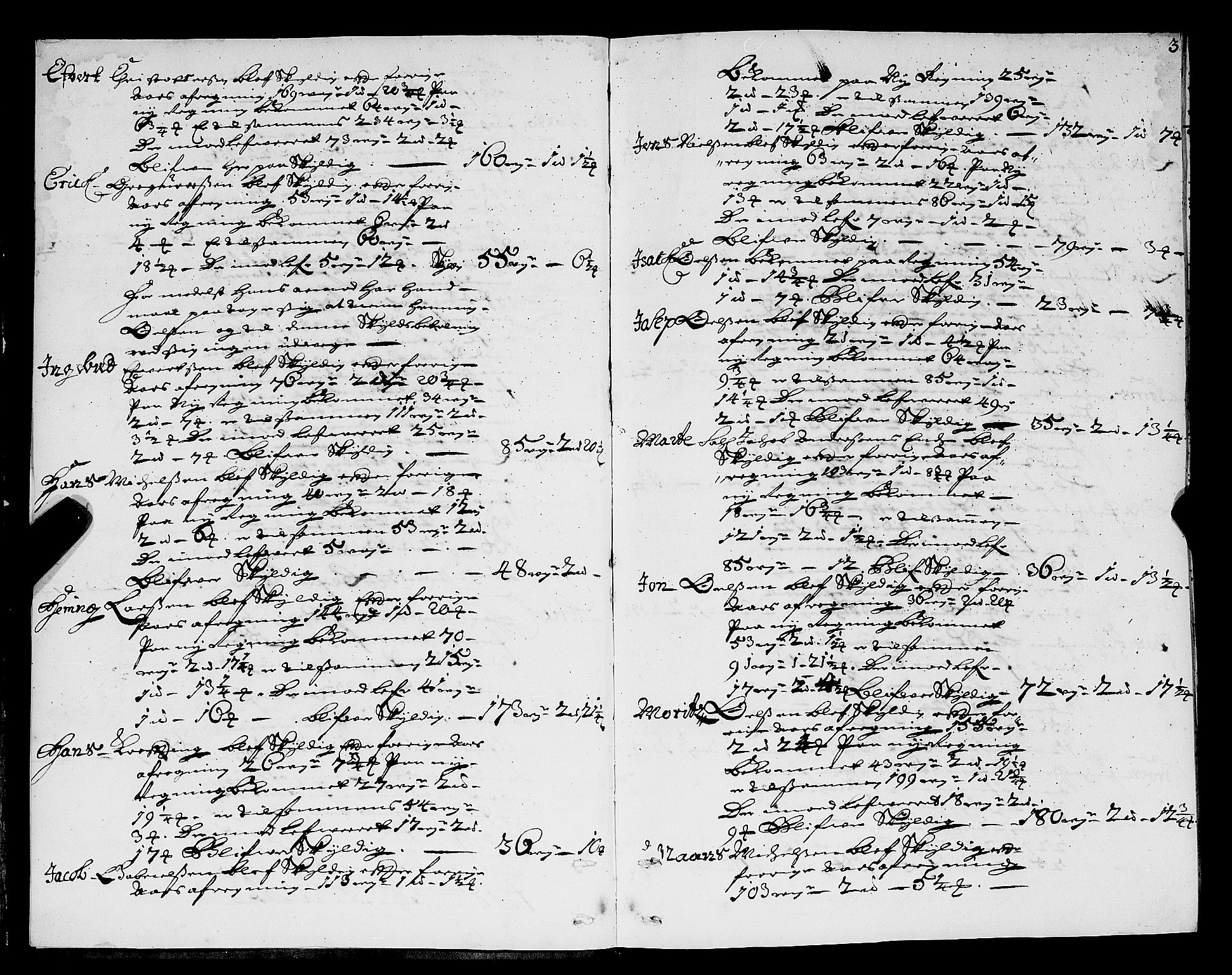 Finnmark sorenskriveri, AV/SATØ-S-0053/F/Fa/L0033: Justisprotokoller, 1710-1711, s. 2b-3a