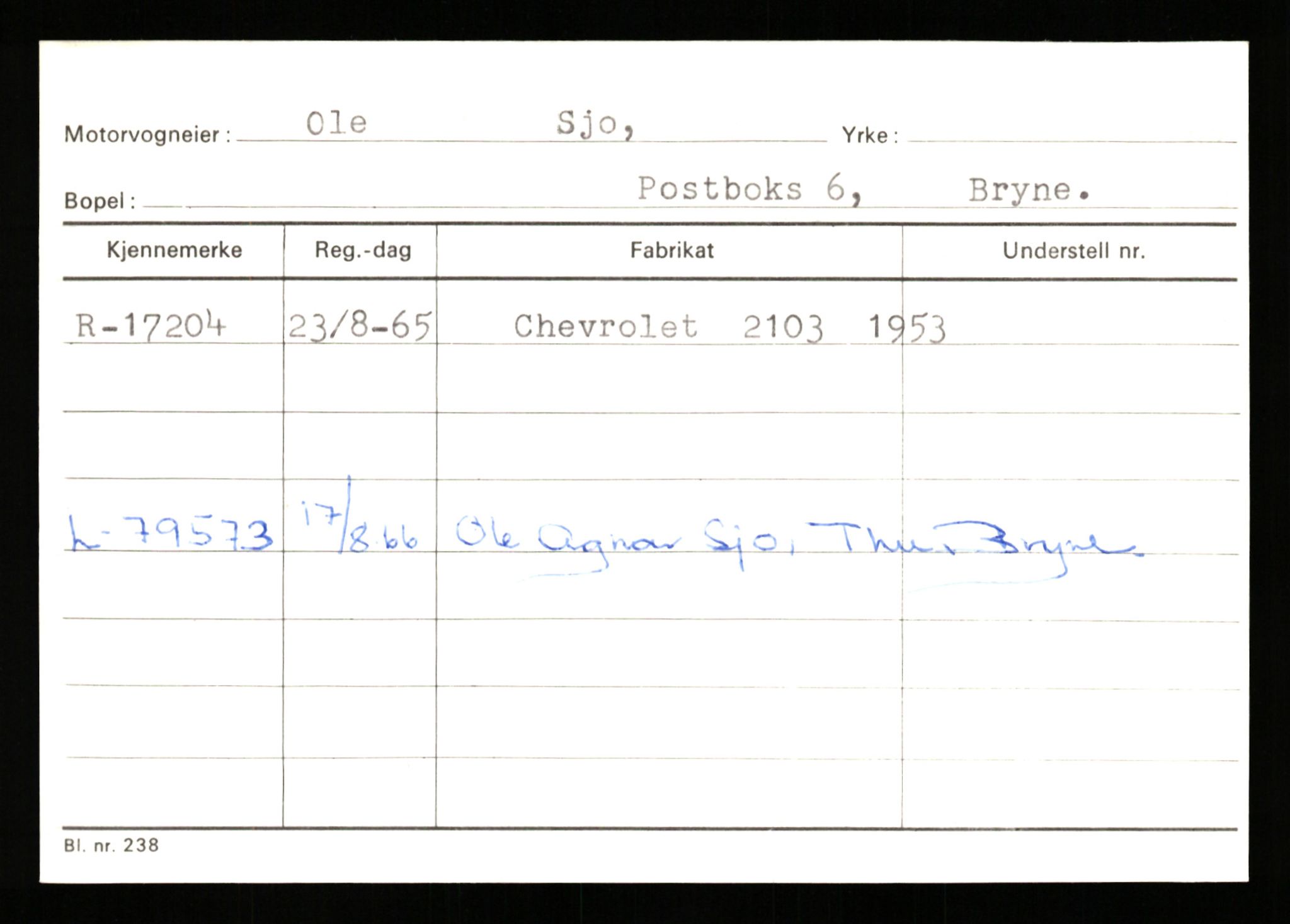 Stavanger trafikkstasjon, AV/SAST-A-101942/0/G/L0004: Registreringsnummer: 15497 - 22957, 1930-1971, s. 887